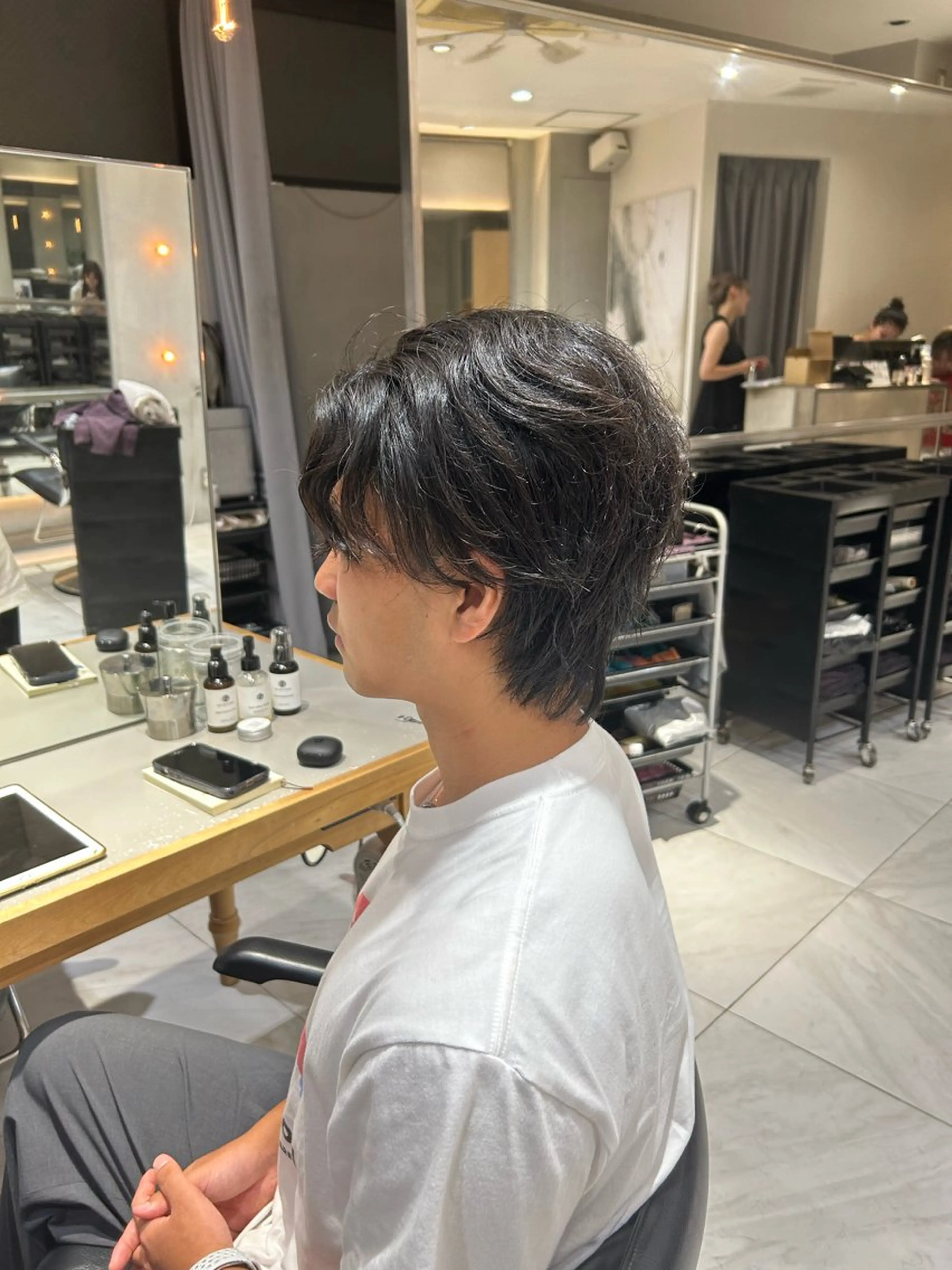 メンズ 艶カラー /kokona🤍のヘアスタイル