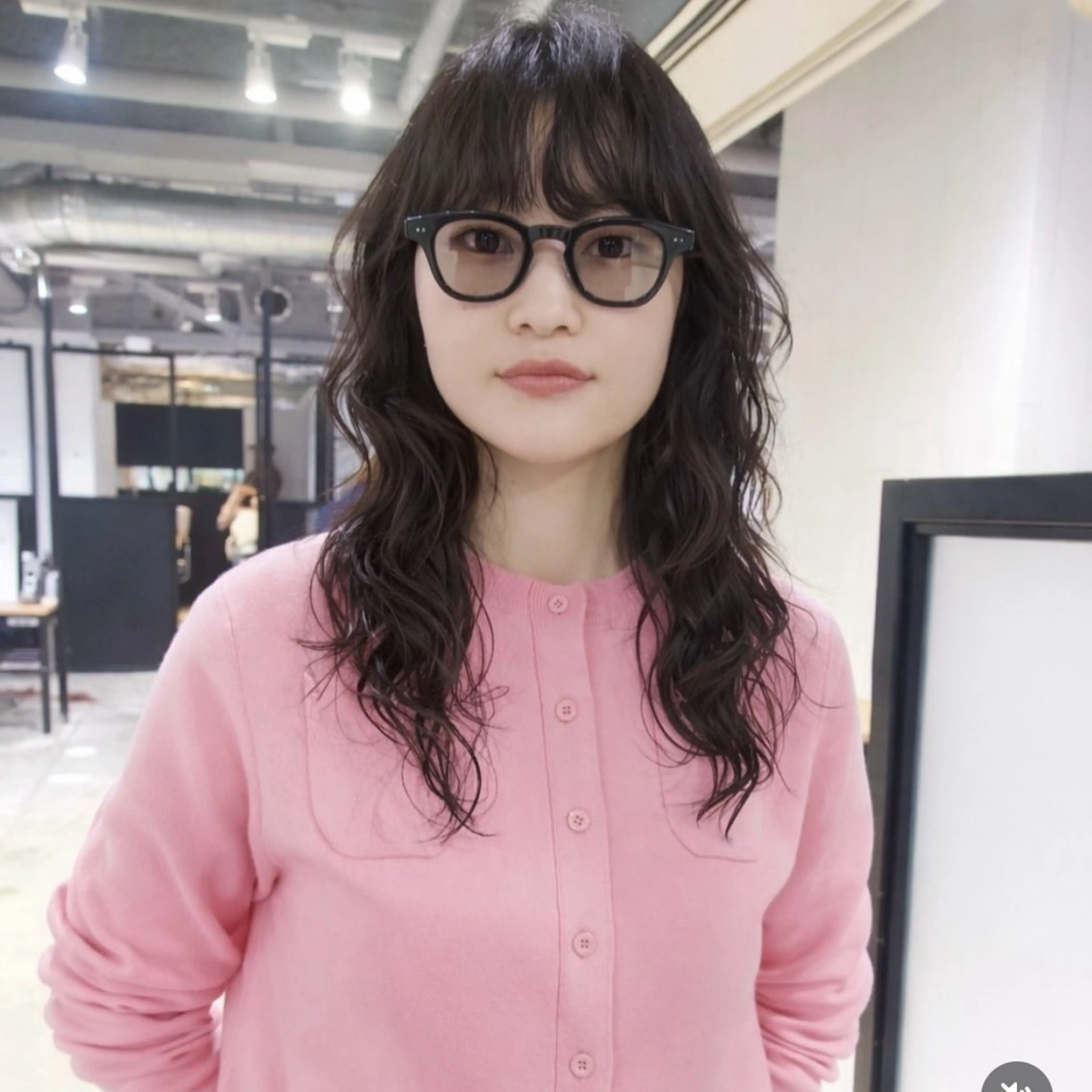 カット+ロングパーマ+トリートメントの写真