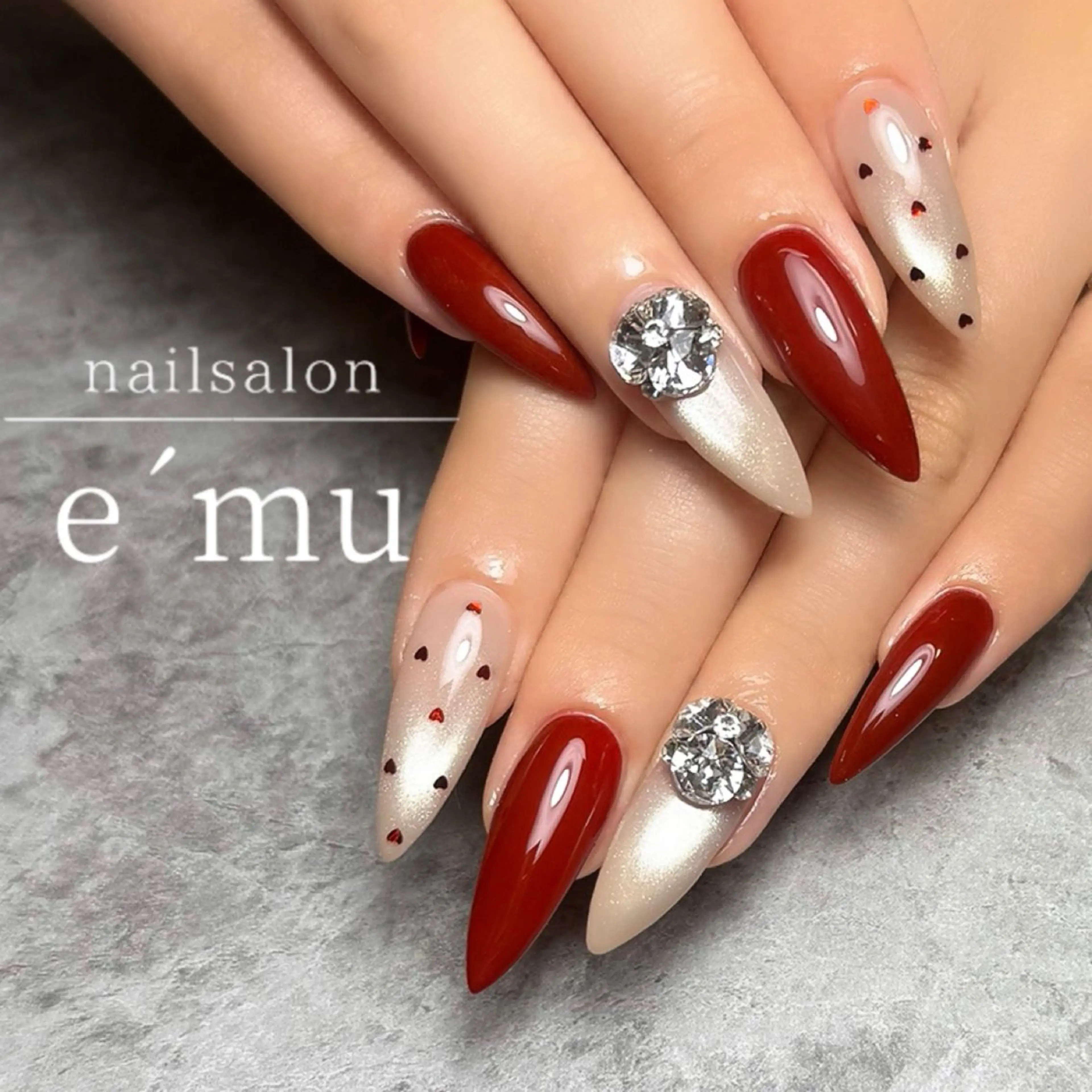 ネイル ハンドネイル nailsalon e´muのネイルデザイン