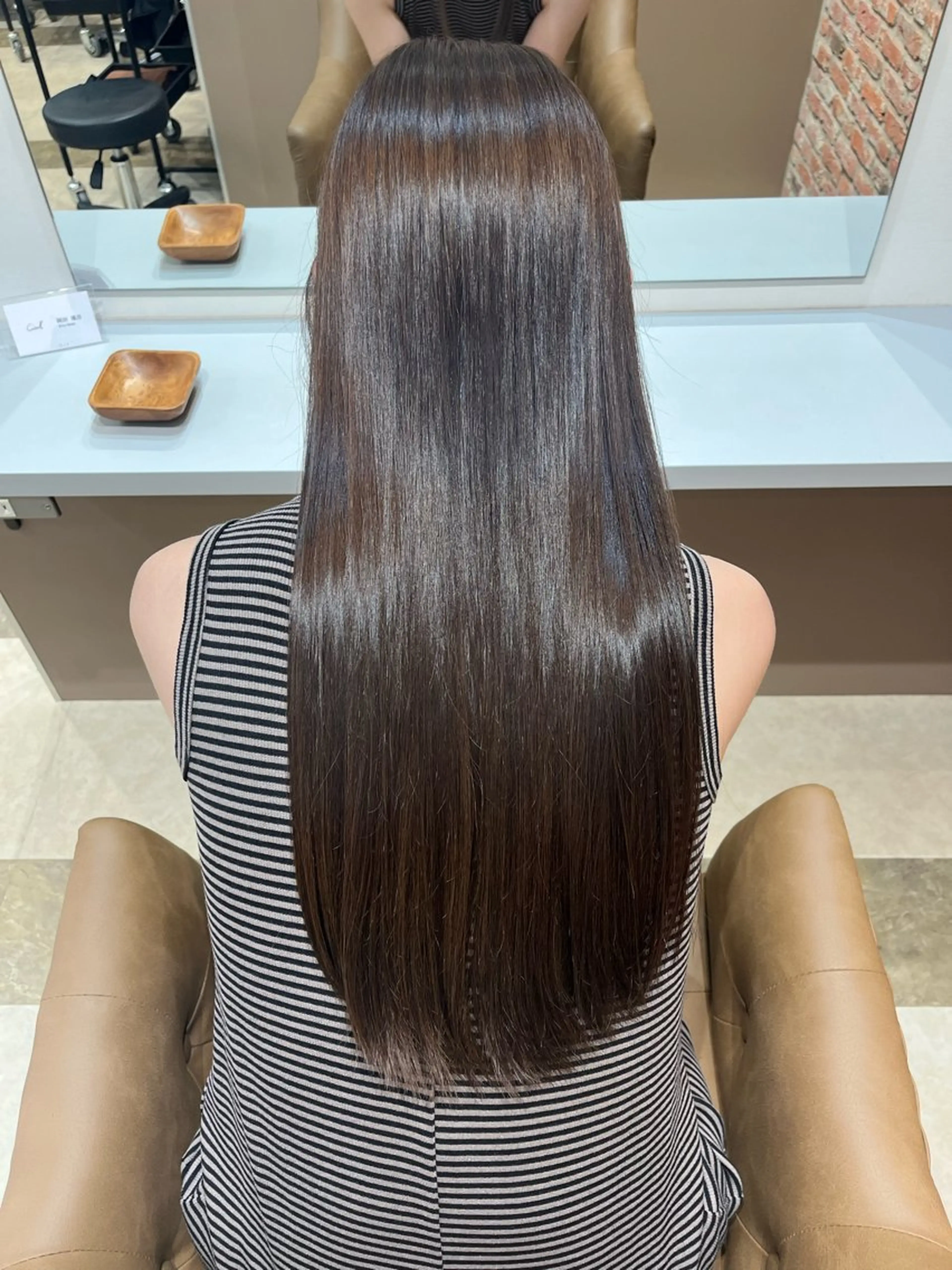 ロング okada riruのヘアスタイル