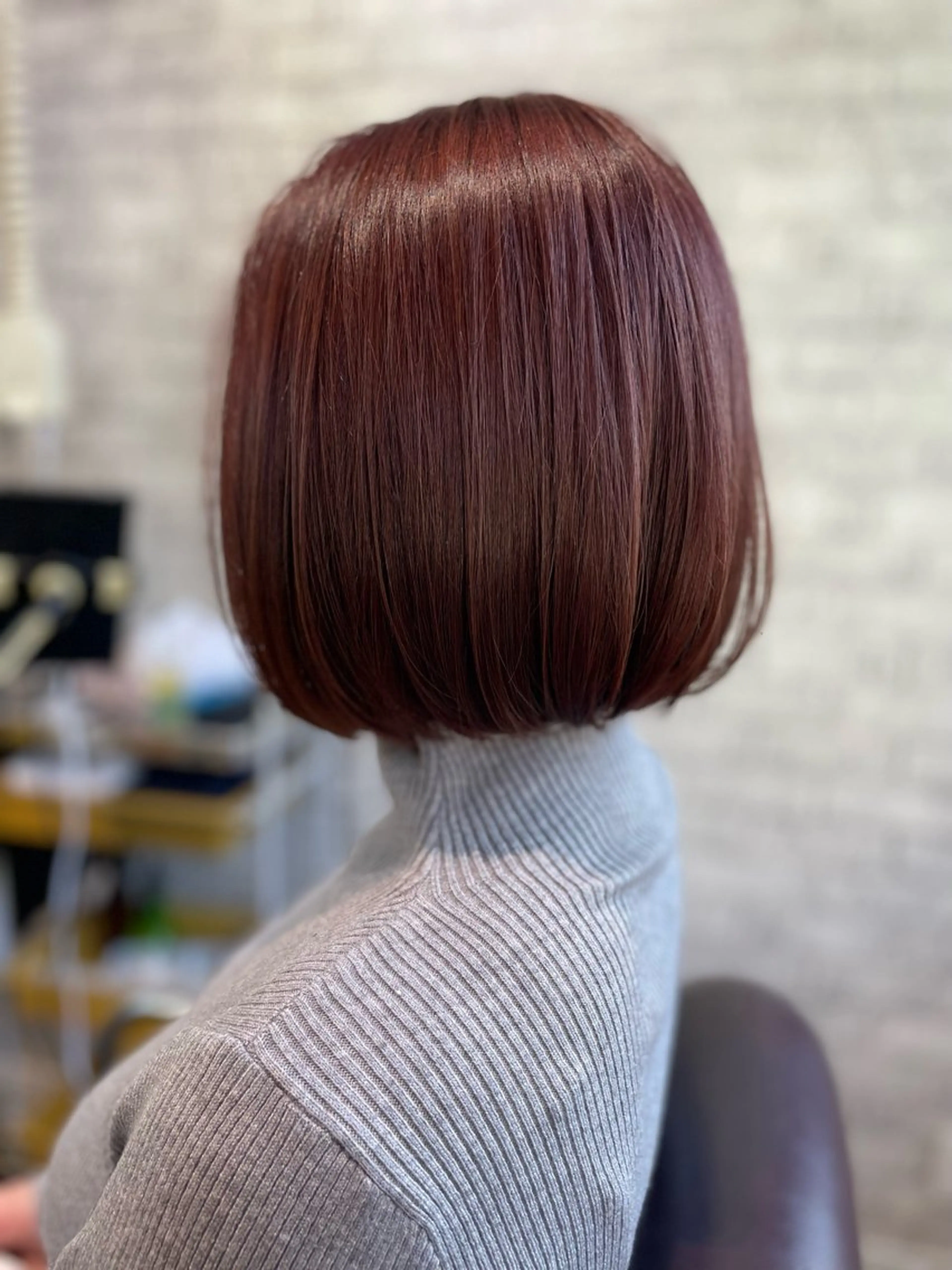 ショート カラー ピンクカラー ボブ モデル様募集中🧡 nanamiのヘアスタイル