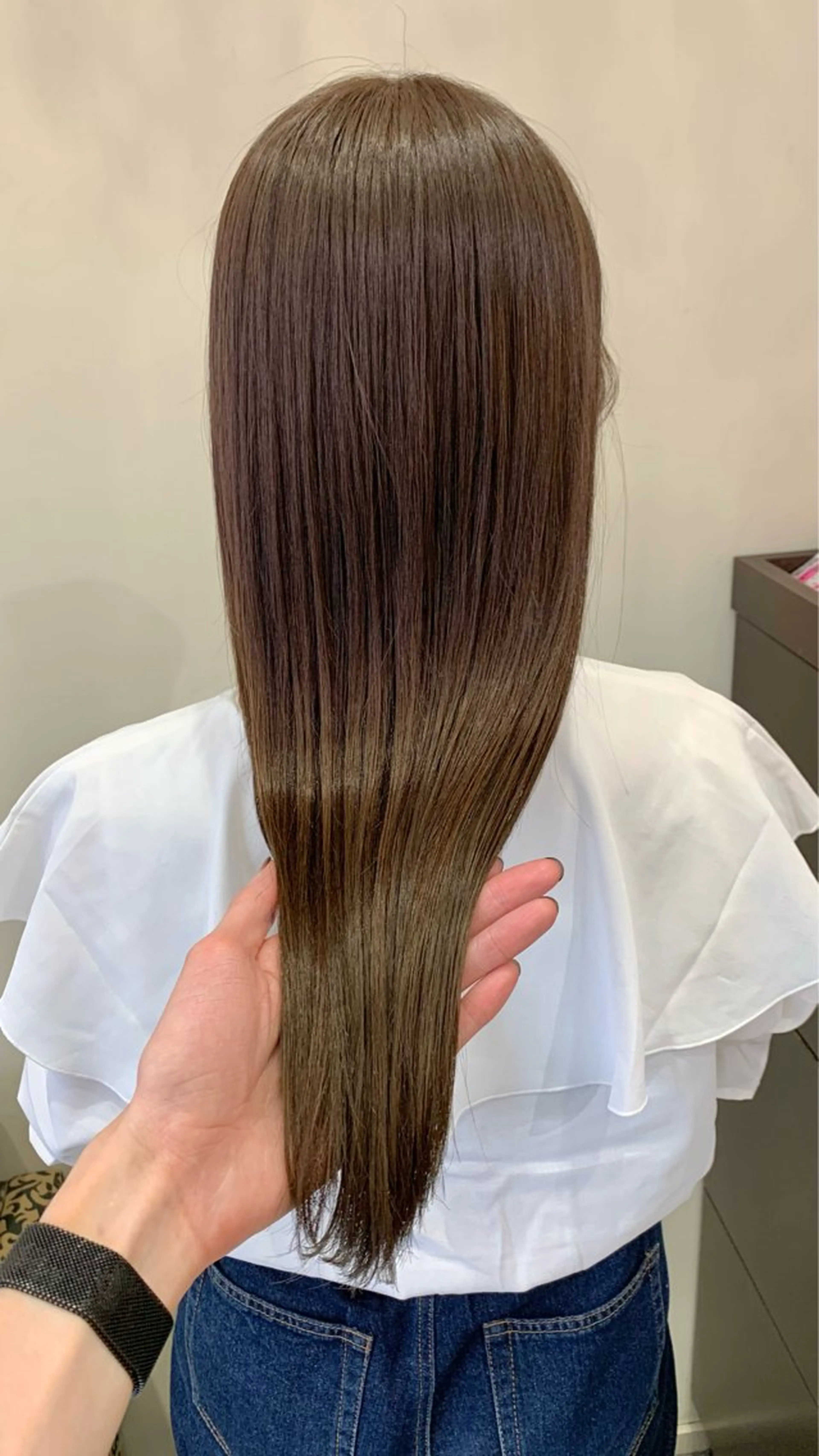 セミロング カラー ヘッドスパ/栄 /久屋大通/岡戸のヘアスタイル