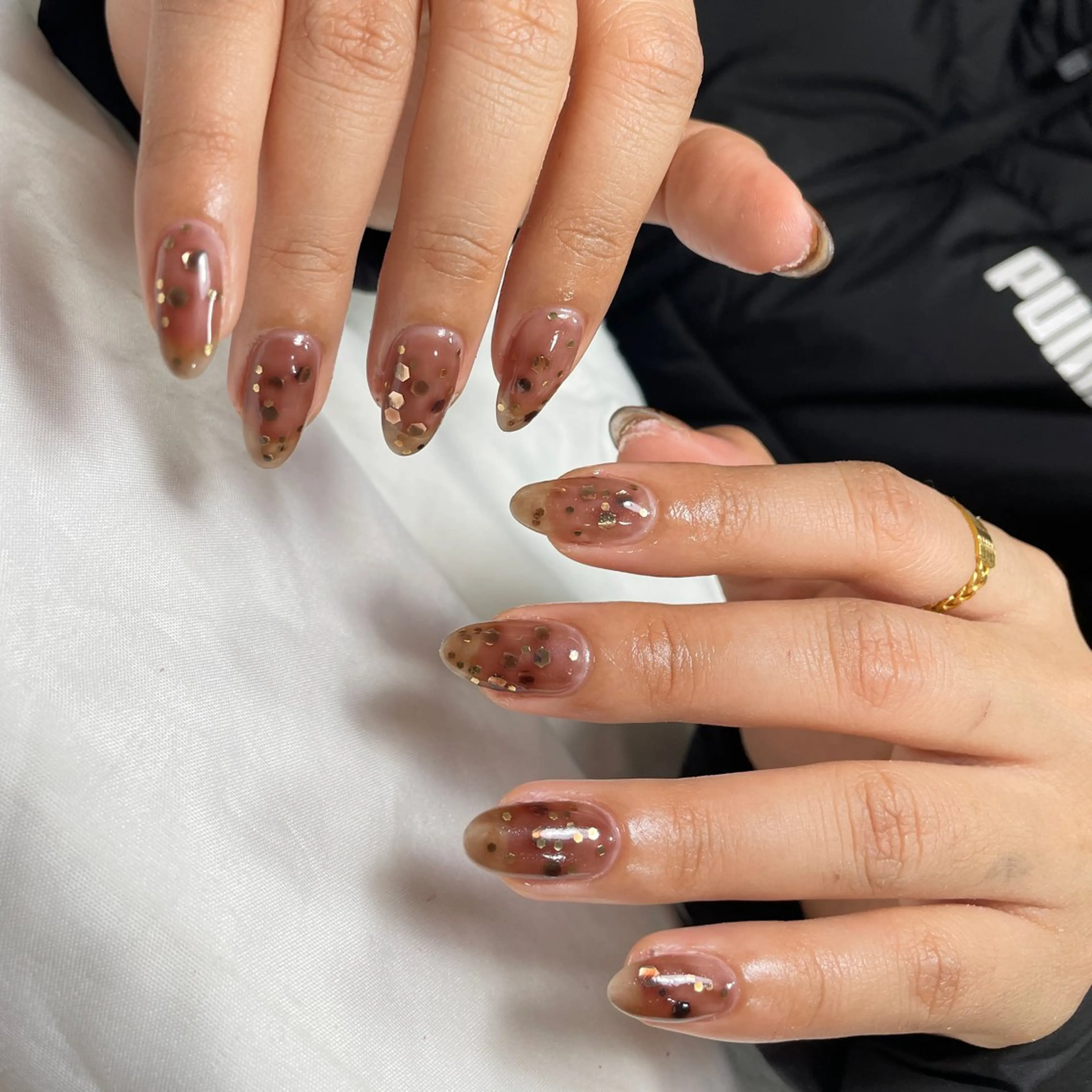 ネイル アートネイル フレンチネイル ジェルネイル グラデーション 韓国ネイル ハンドネイル 久保田 マリコのネイルデザイン