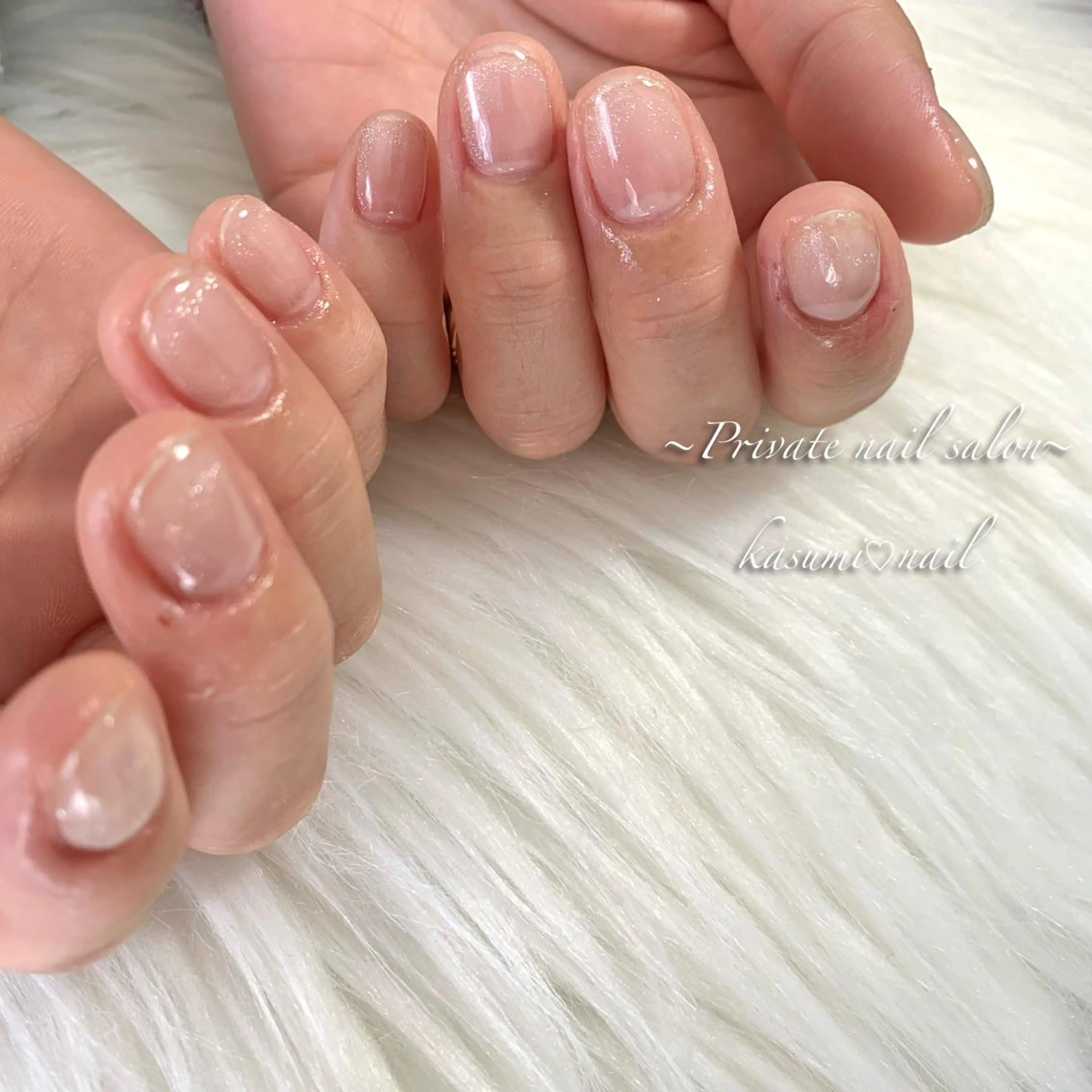 ネイル アートネイル ラメ(グリッター) マグネットネイル ミラーネイル 持ち込み KASUMI♡ Nailのネイルデザイン