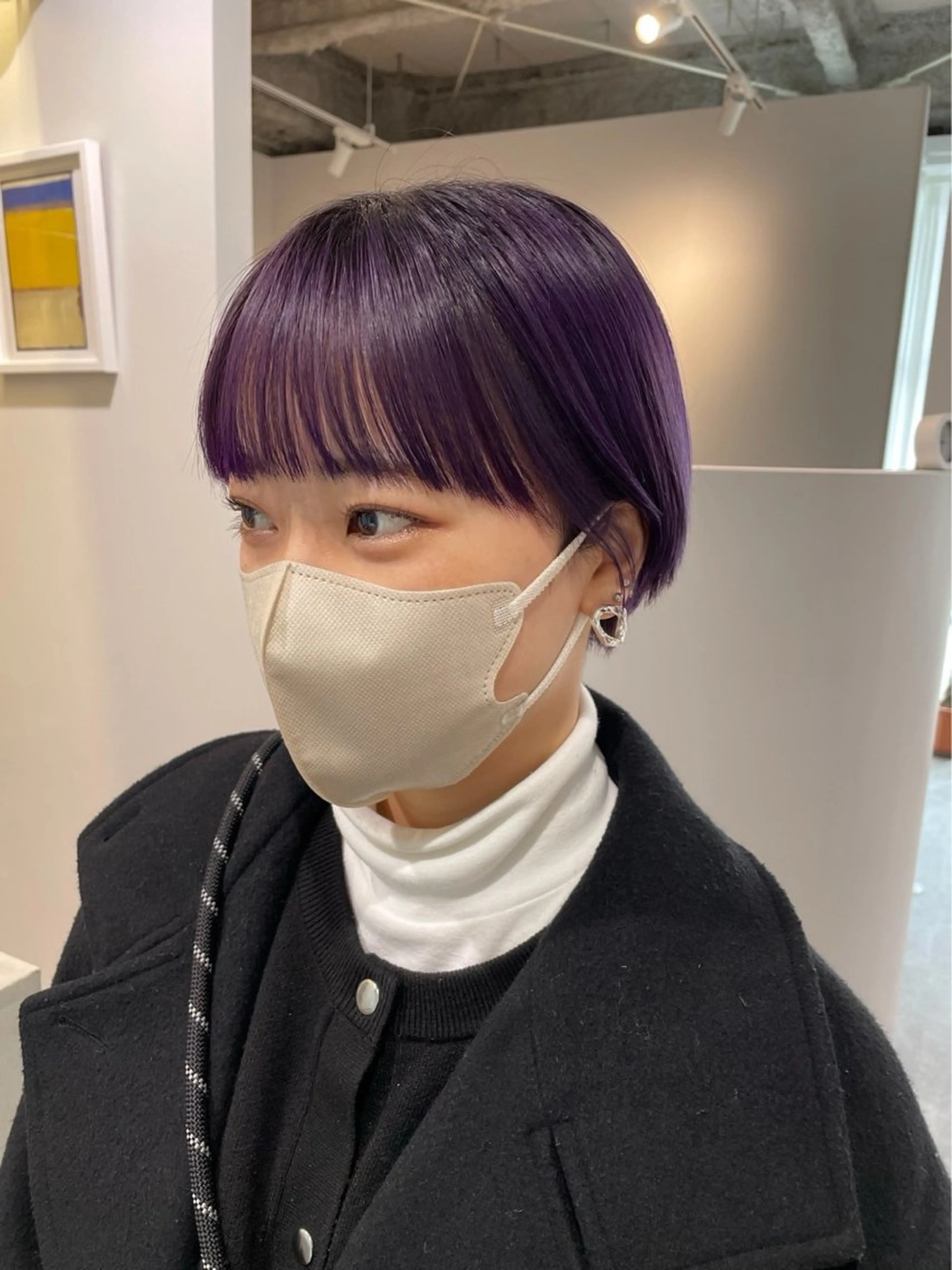 ショート カラー uyu 【ウユ】のヘアスタイル