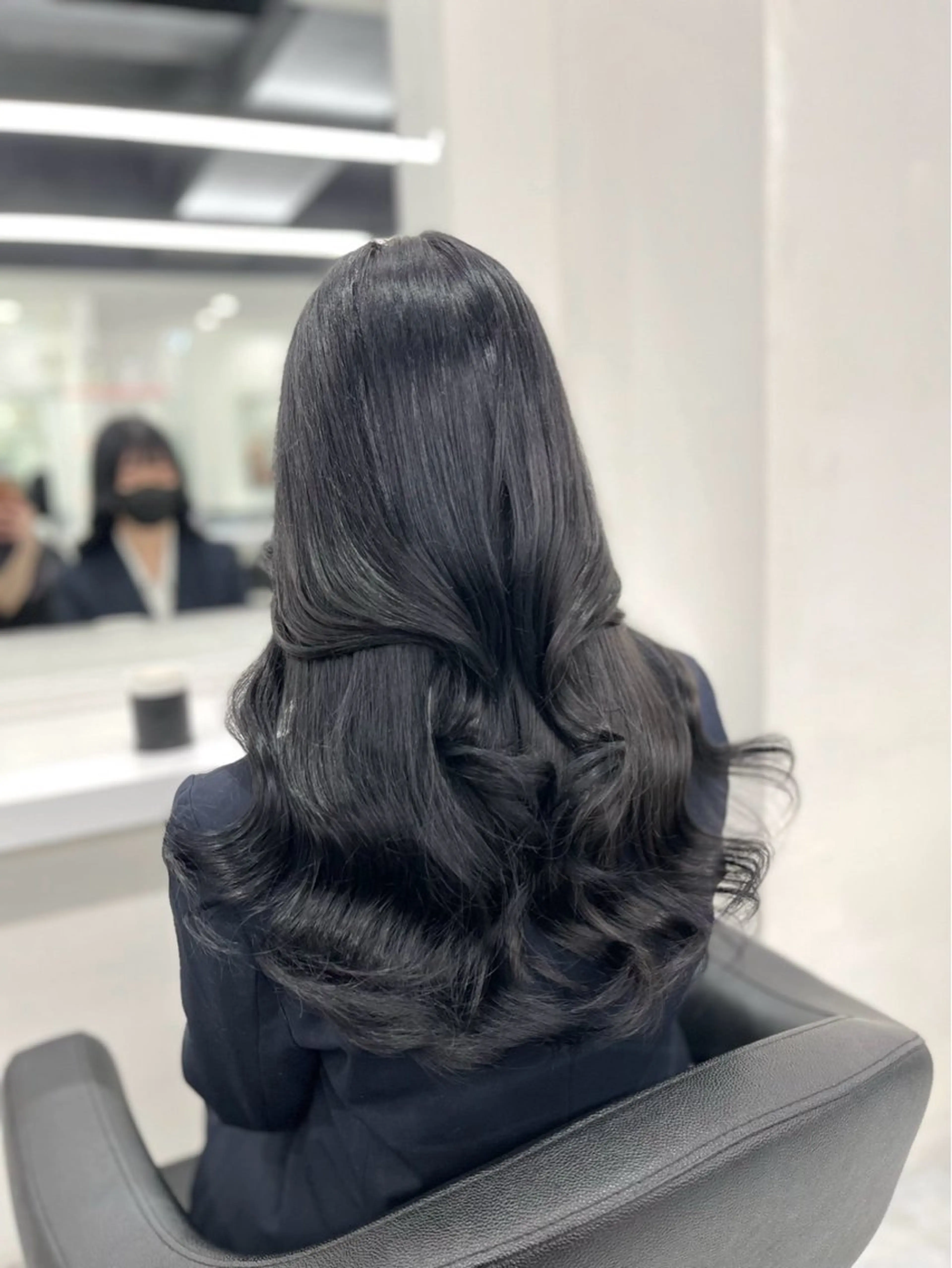 カラー 髪質改善 ヘアカラー トリートメント 韓国風大人キレイめ ヘア/HIMENAのヘアスタイル