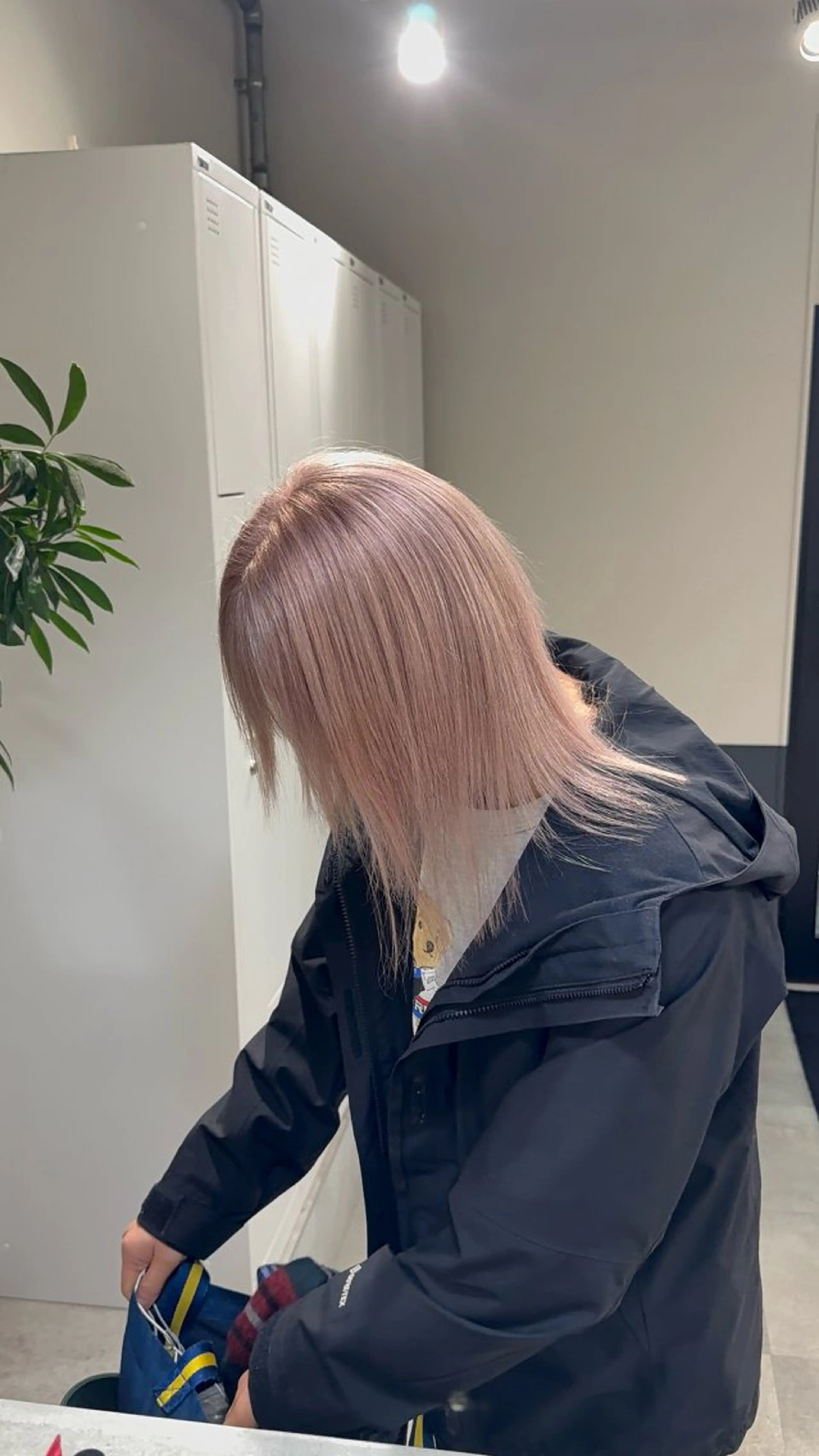 カラー ピンクカラー ヘアカラー トリートメント YUDAIブリーチ• カラー/心斎橋•難波のヘアスタイル