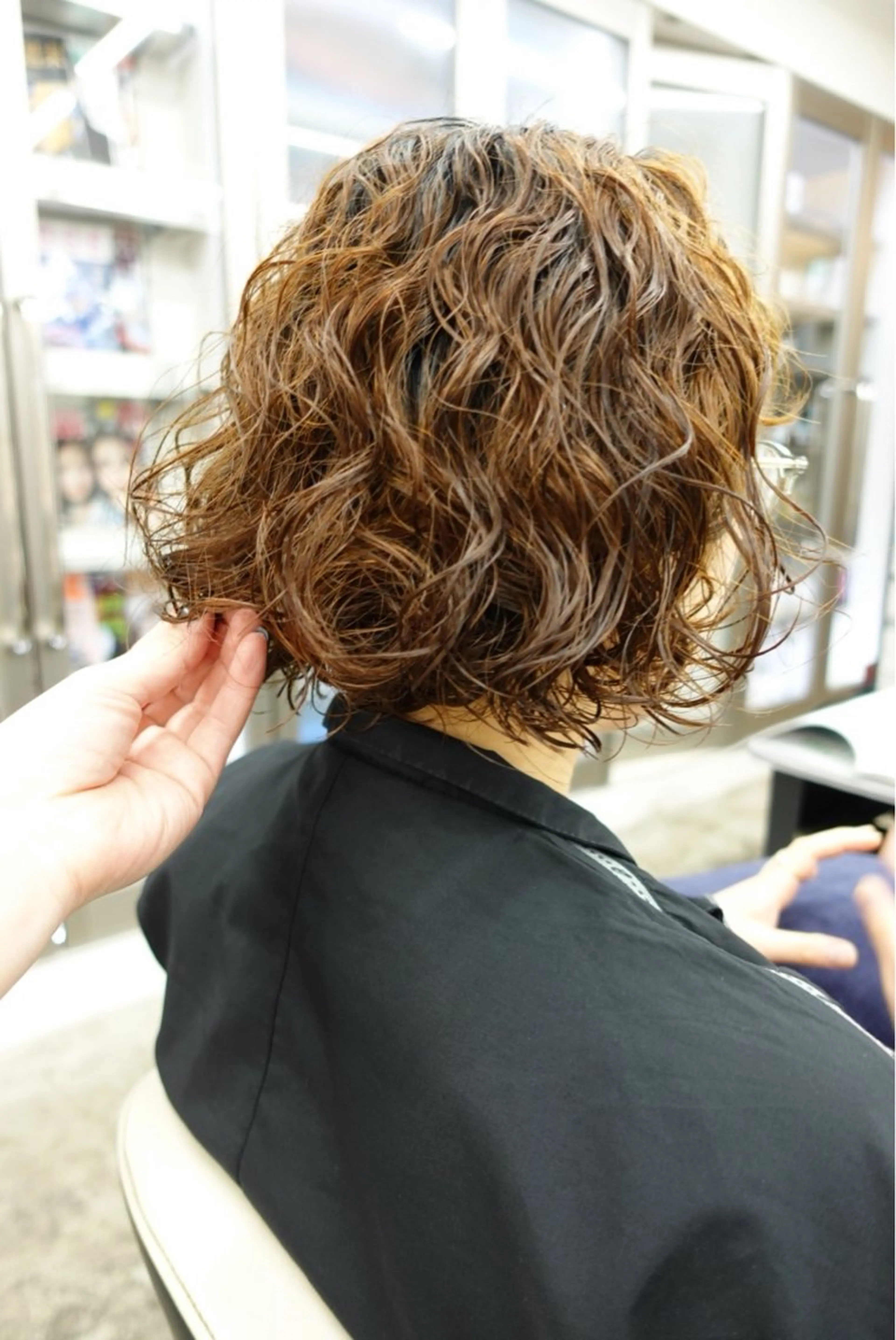 ショート パーマ カット パーマ 🌐サトウ リョウ🌐のヘアスタイル