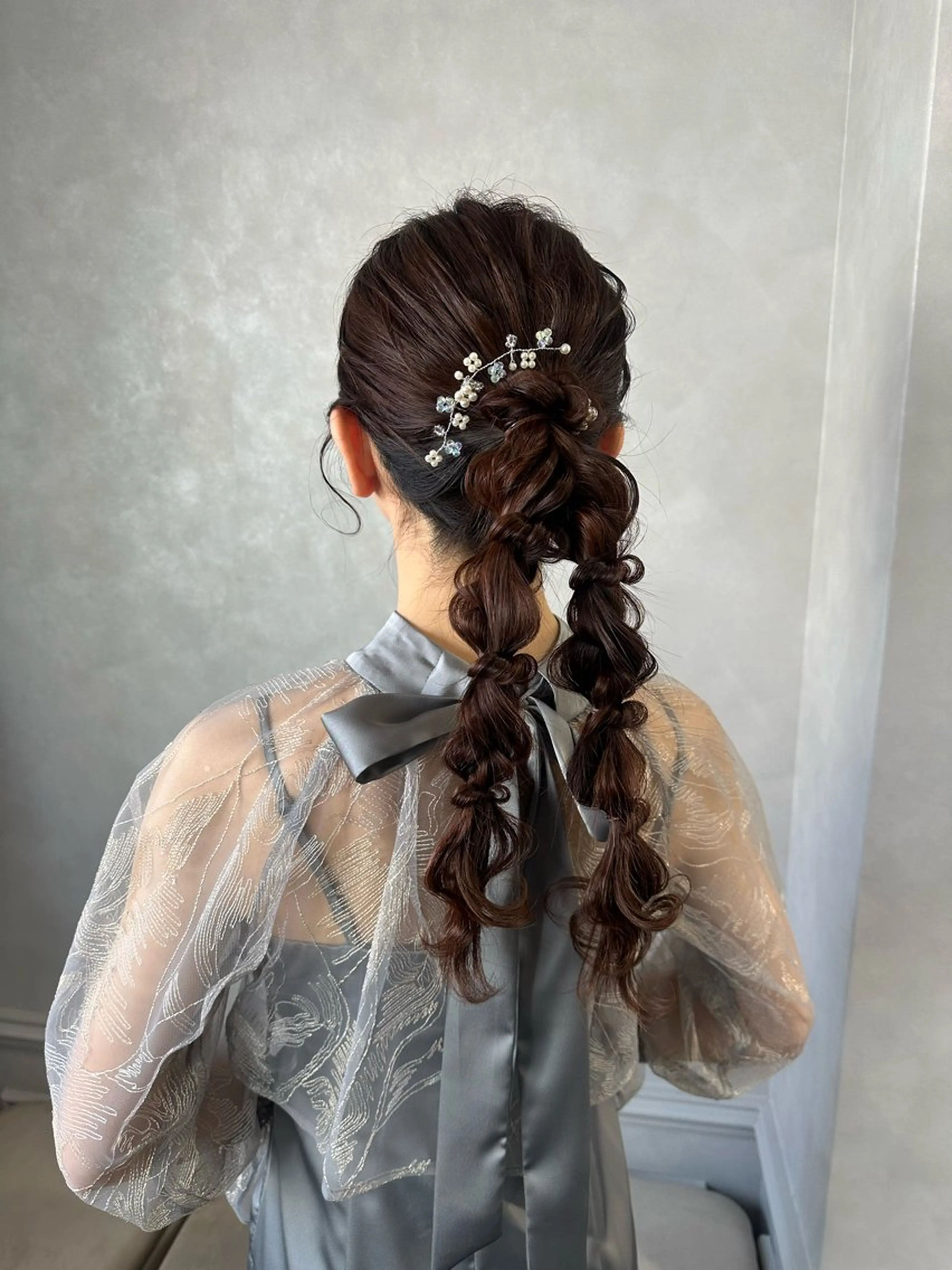 ロング ヘアセット hair make WILLOW所属・WILLOW 荒木 茉菜香の眉毛・アイブロウイメージ