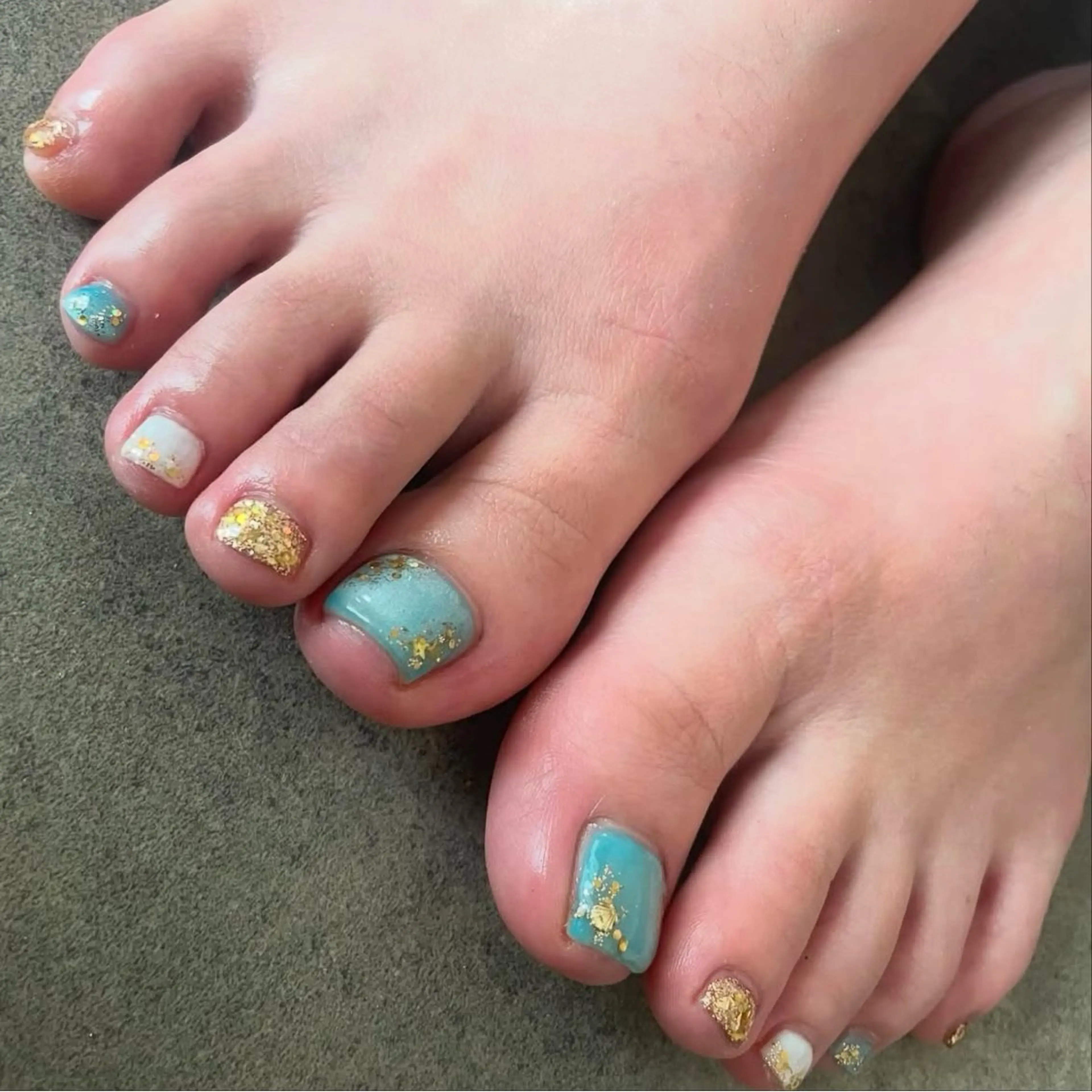 ネイル フットネイル thrush nailsのネイルデザイン