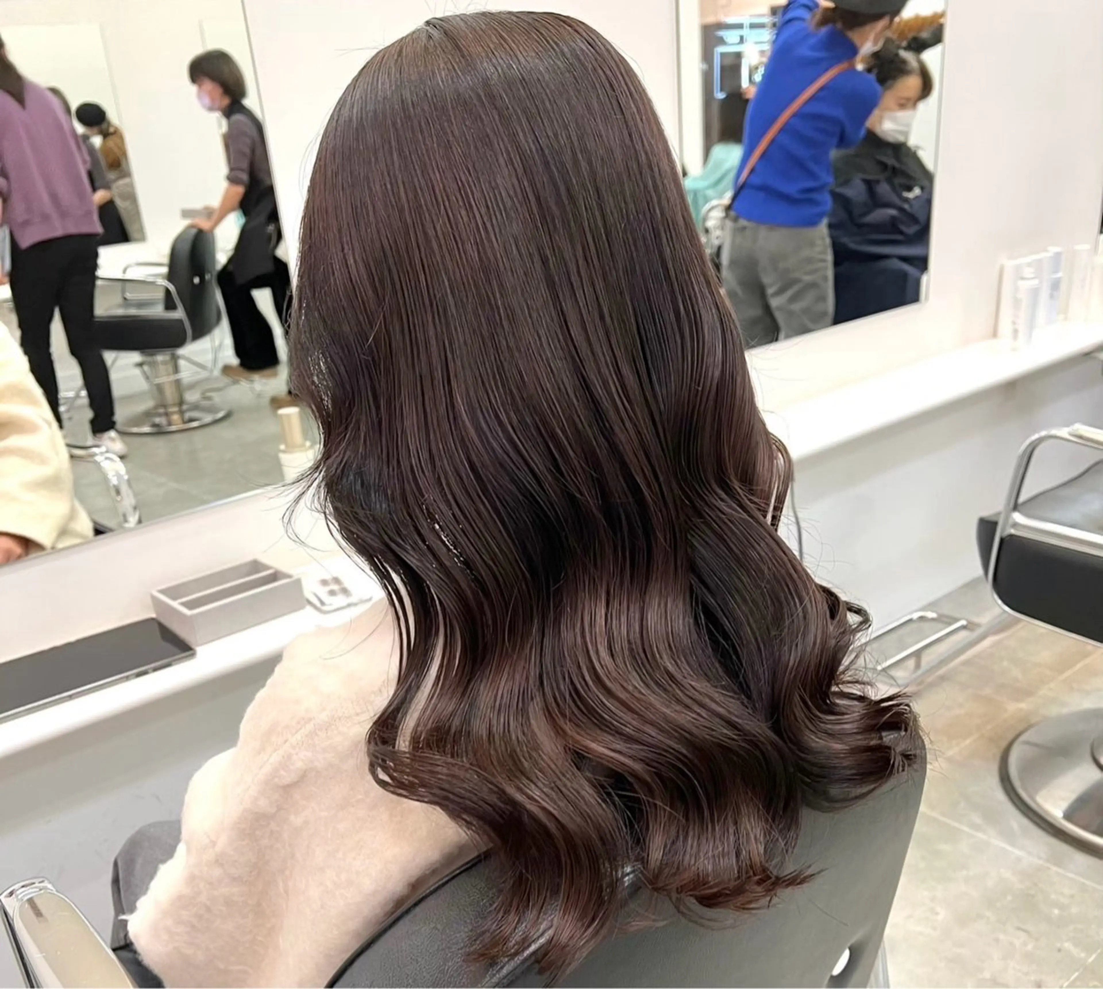 ロング カラー ヘアカラー ParveMix┊ 太田 千尋🎀🪽のヘアスタイル