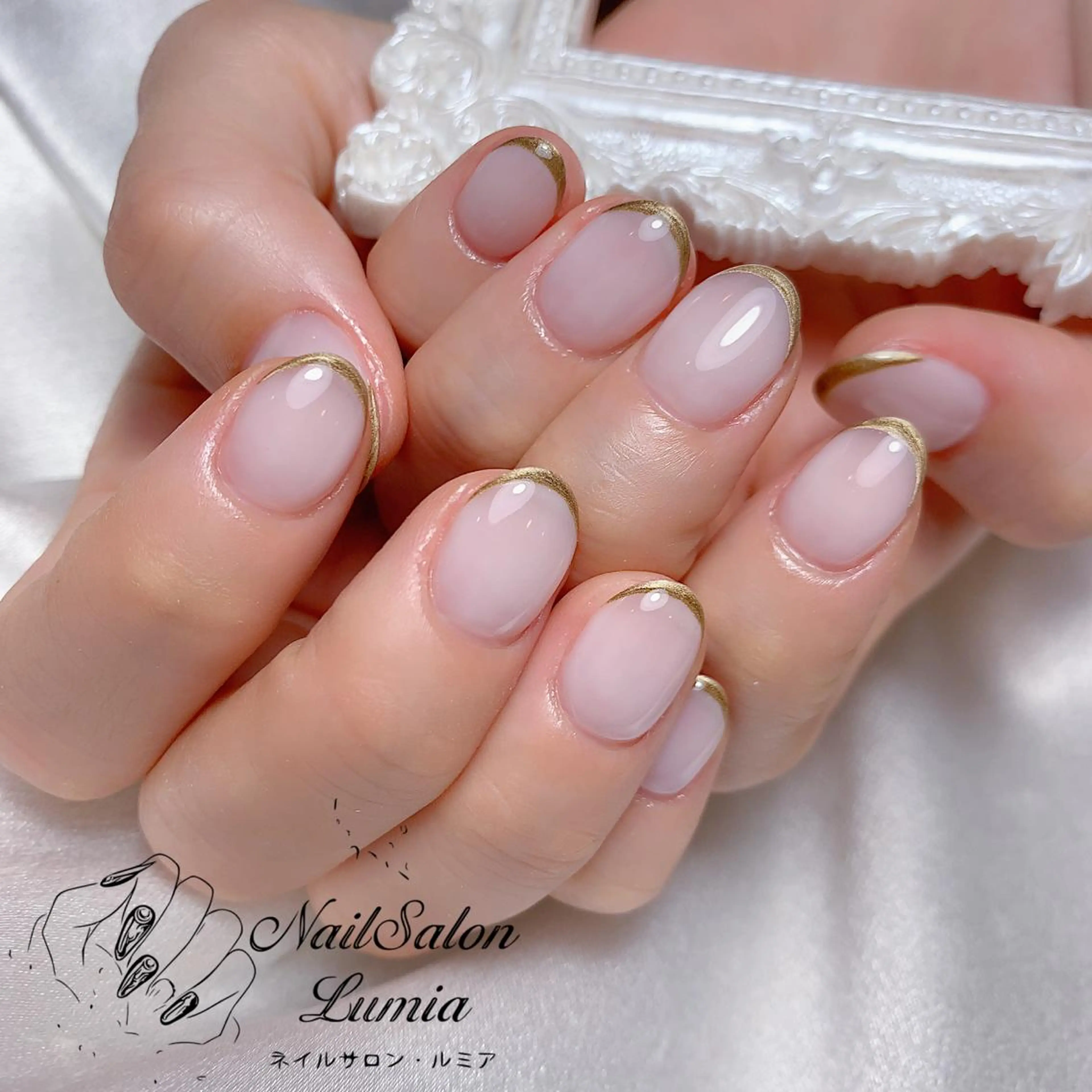ネイル ハンドネイル ネイルサロン ルミア Lumia 店長のネイルデザイン