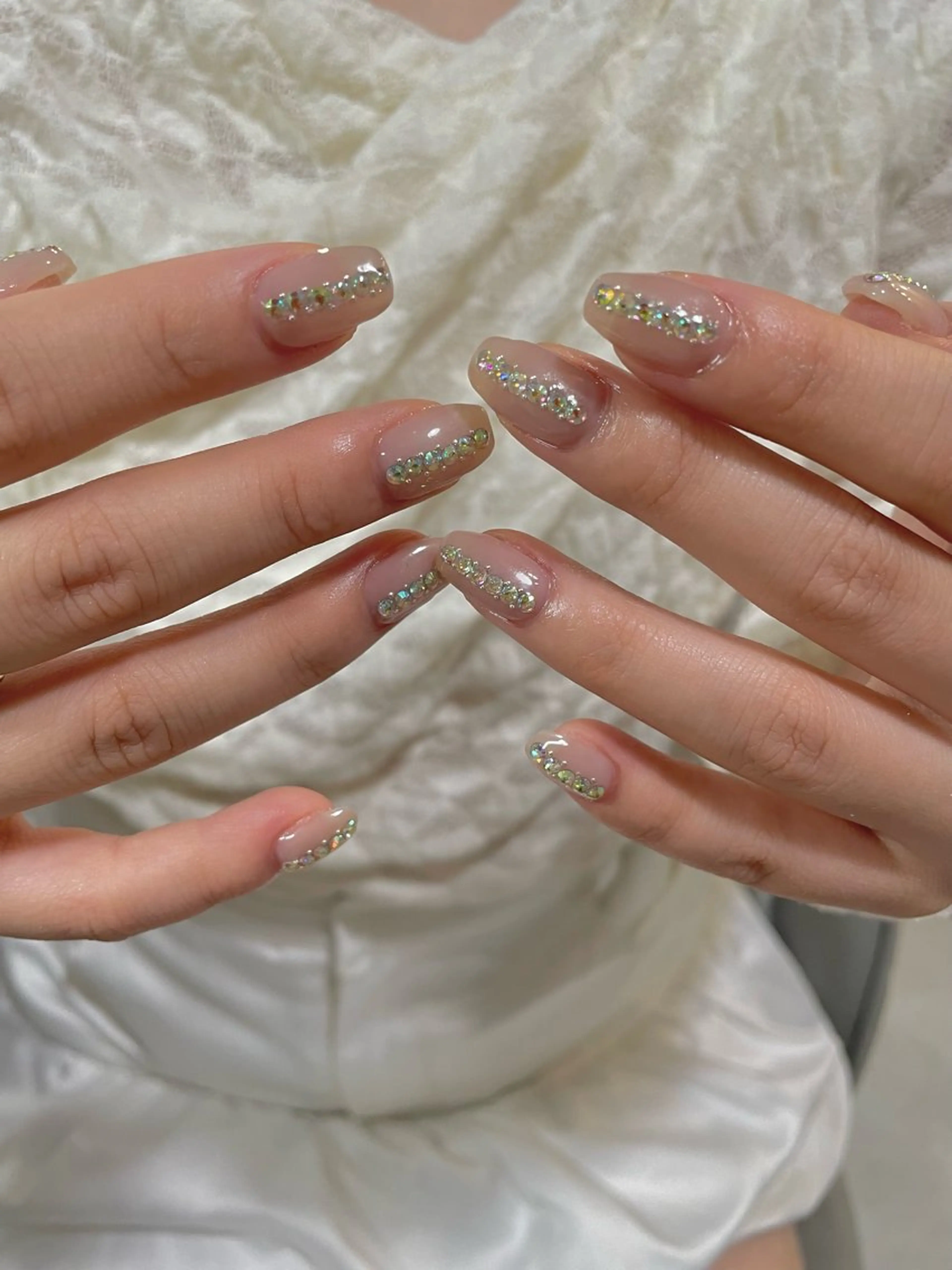 ミディアム ハンドネイル LB.nail天王寺店所属・LBnail.sae /おえかきネイルのネイルデザイン