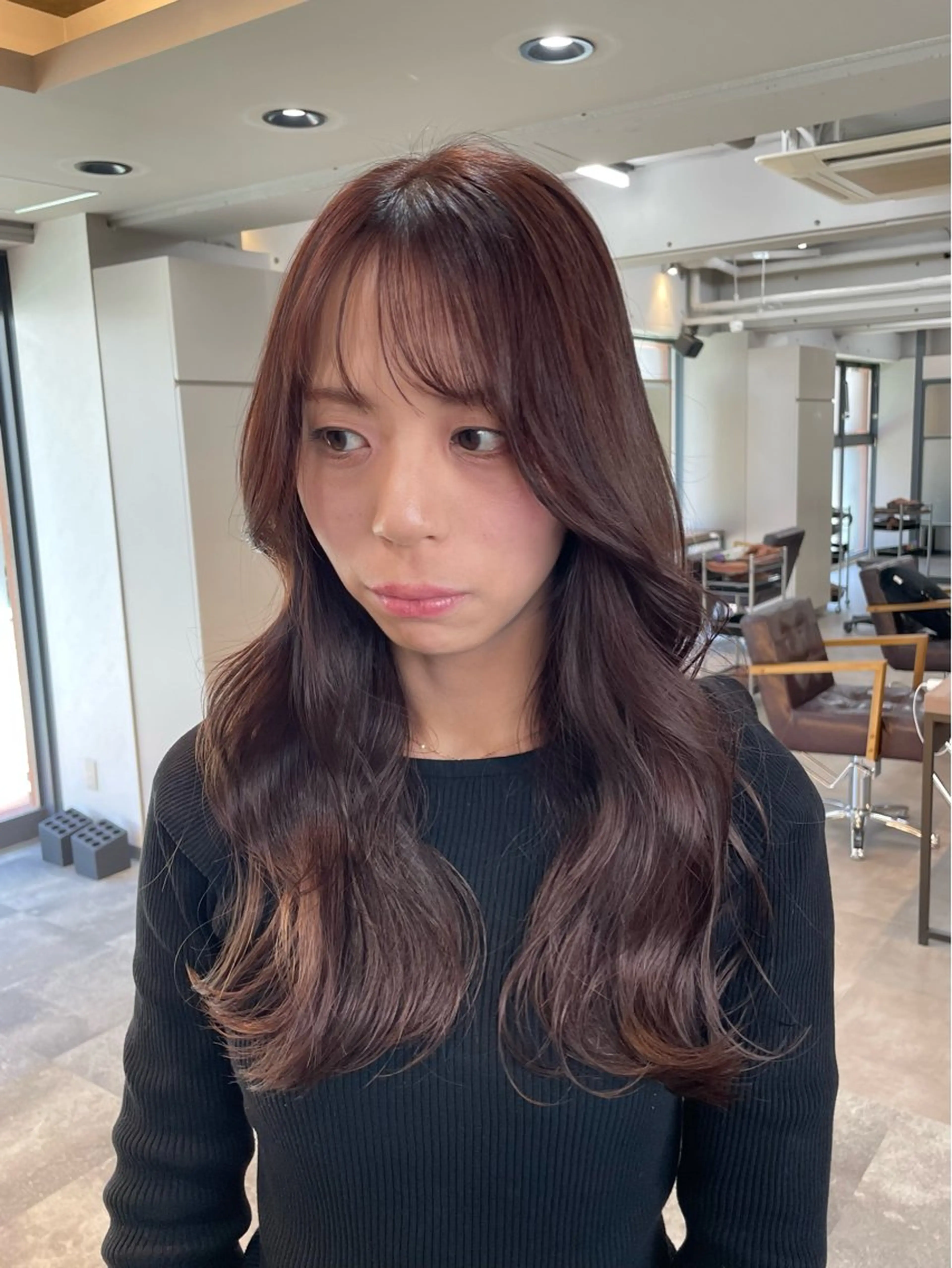 ロング カラー 🫧髪質改善/透明感 カラー/RINAのヘアスタイル