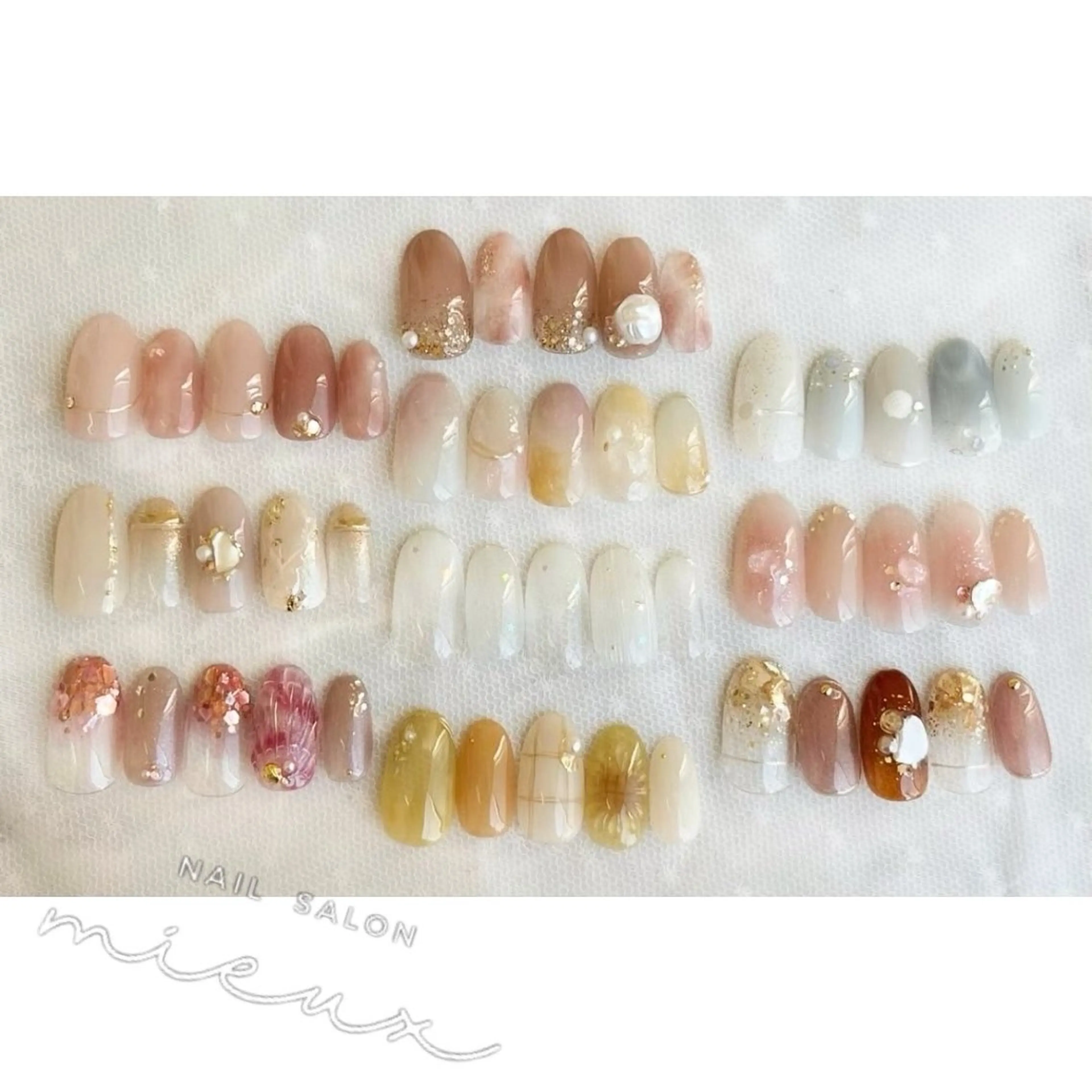 ネイル ハンドネイル nailsalon mieuxのネイルデザイン