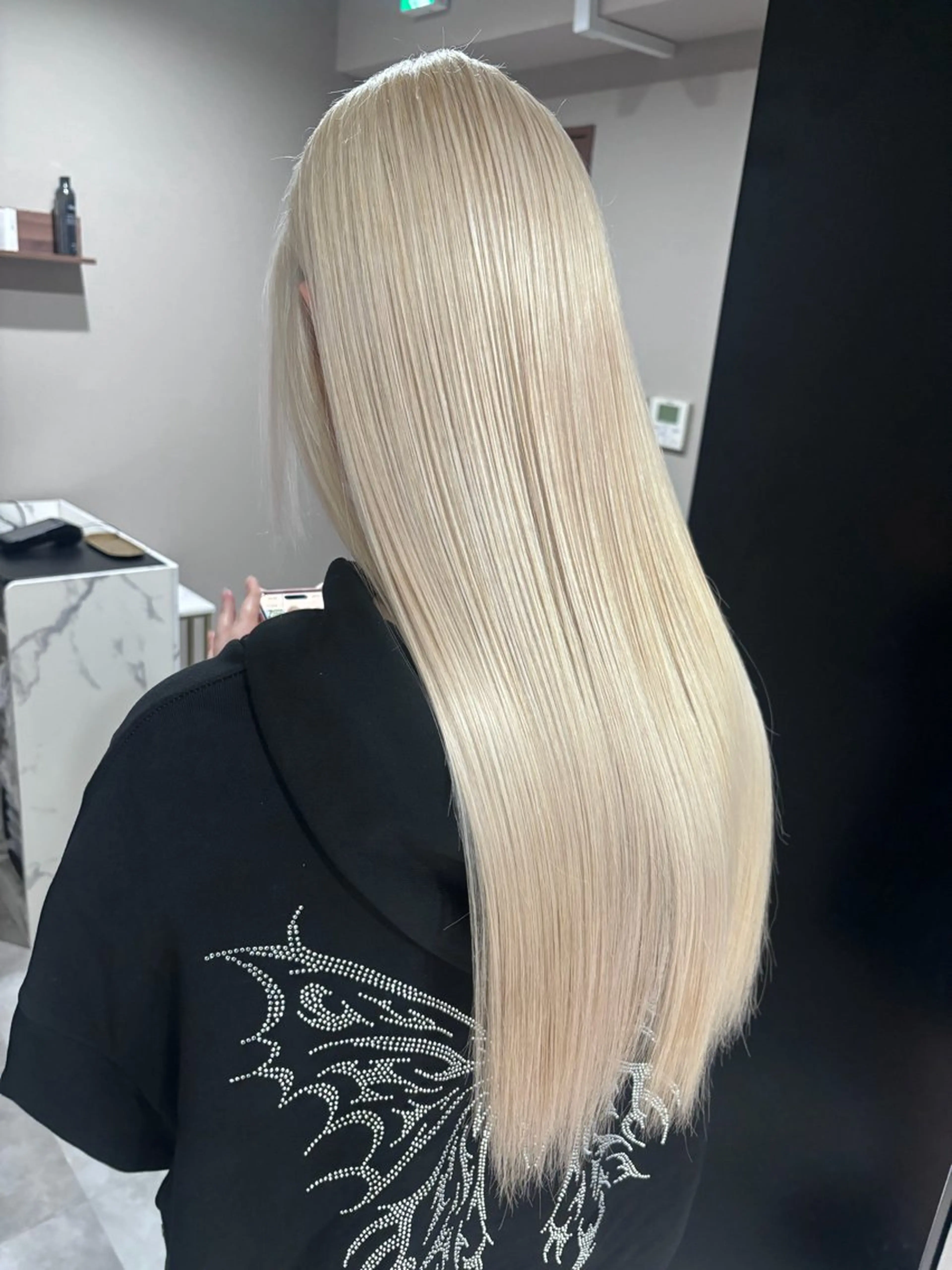 ロング カラー mimiiy ゆうあのヘアスタイル
