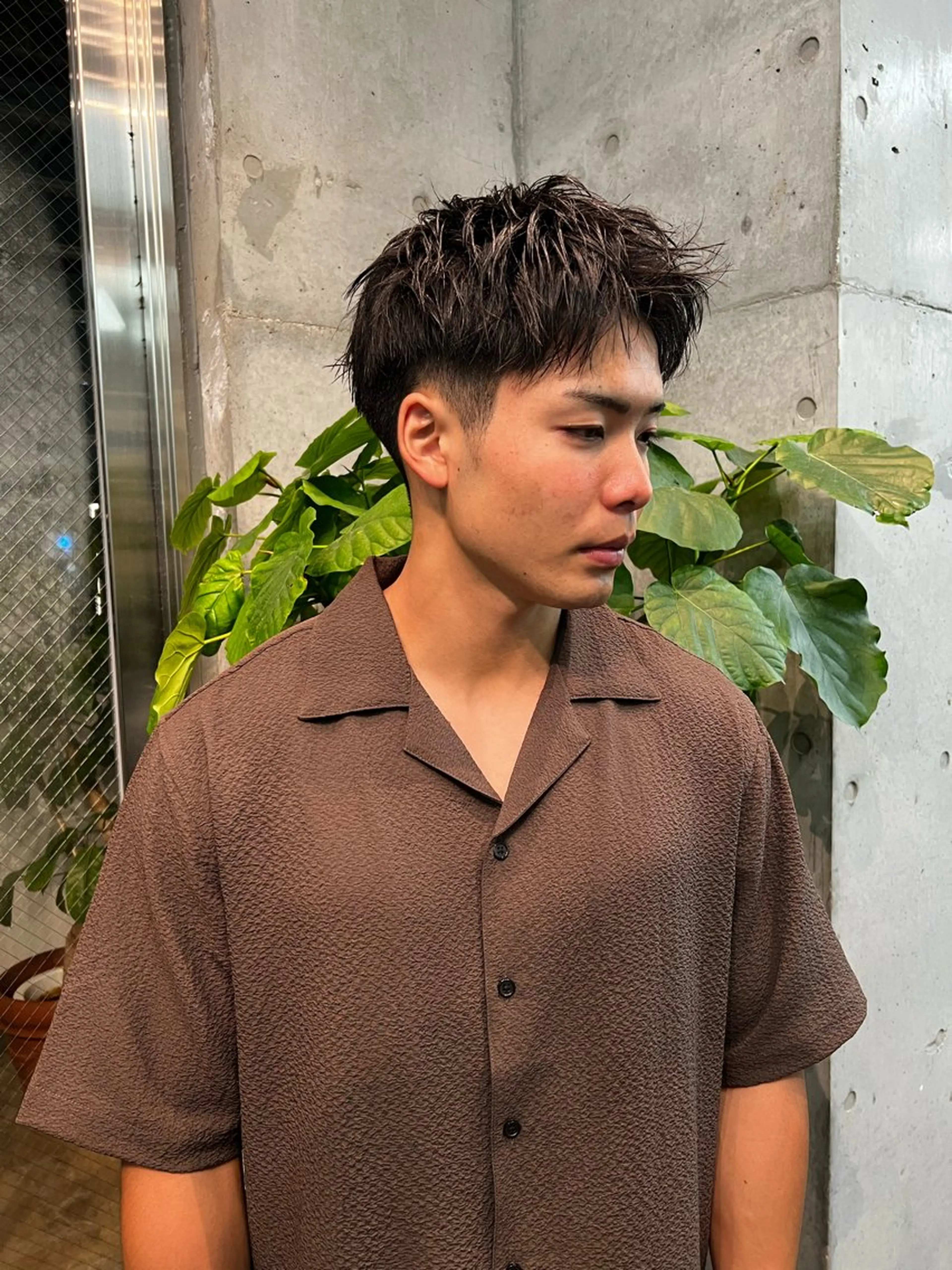 ショート メンズ アップバング ショートヘア spin-off shift所属・メンズ特化美容師 /たけしのヘアスタイル