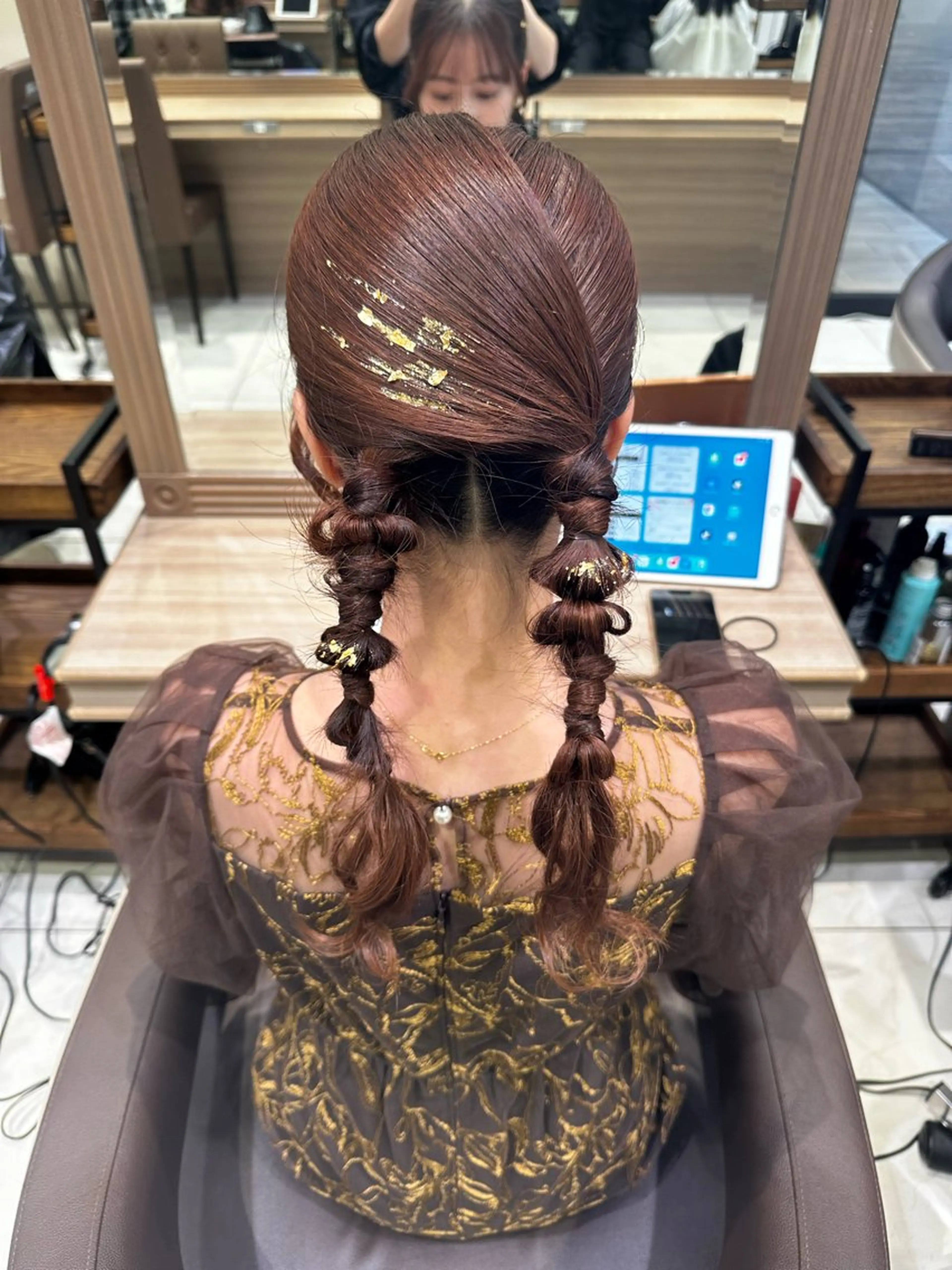 セミロング ヘアアレンジ ヘアセット ヘアセット/メンズ パーマChihoのヘアスタイル