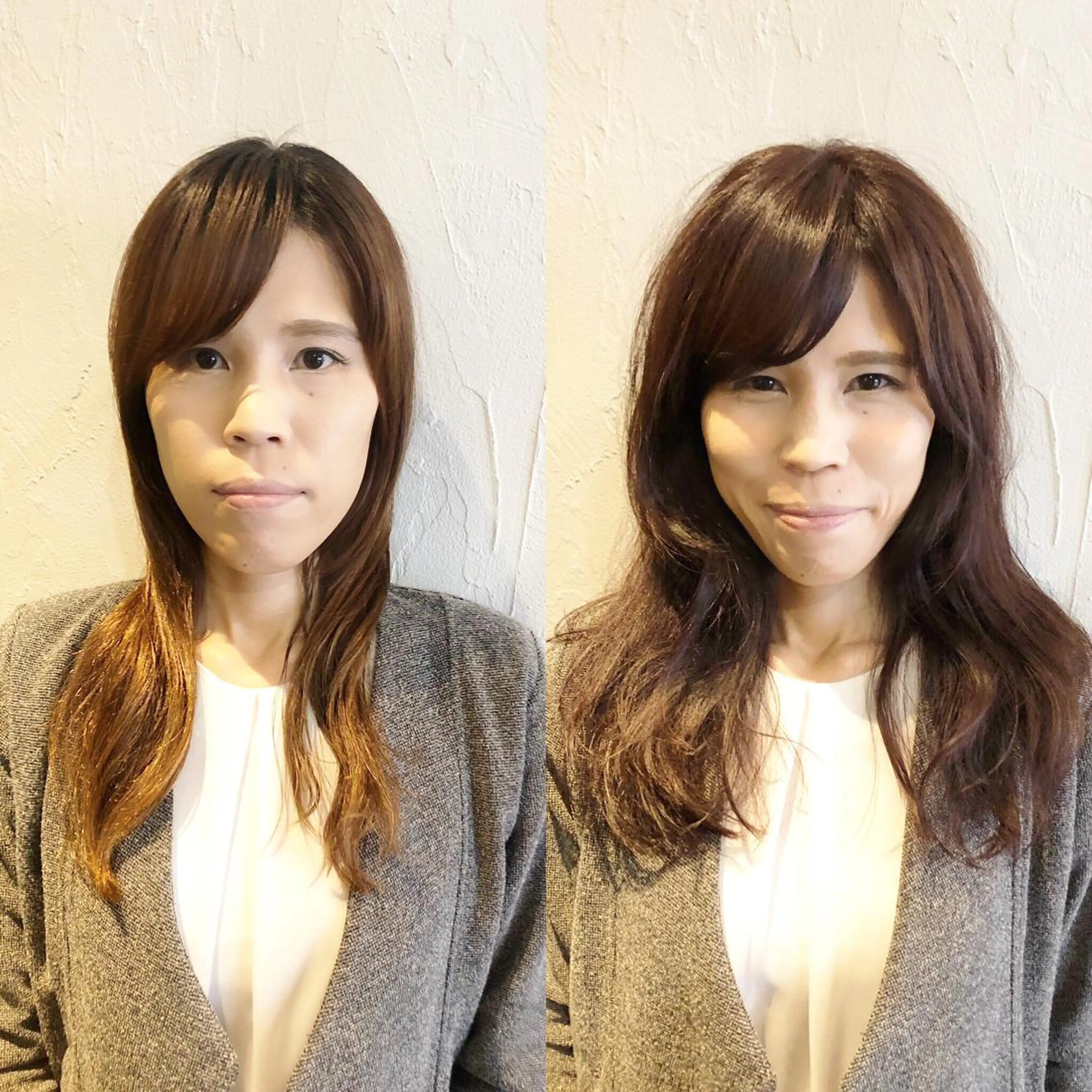 ロング 髪質改善縮毛矯正 専門店のヘアスタイル