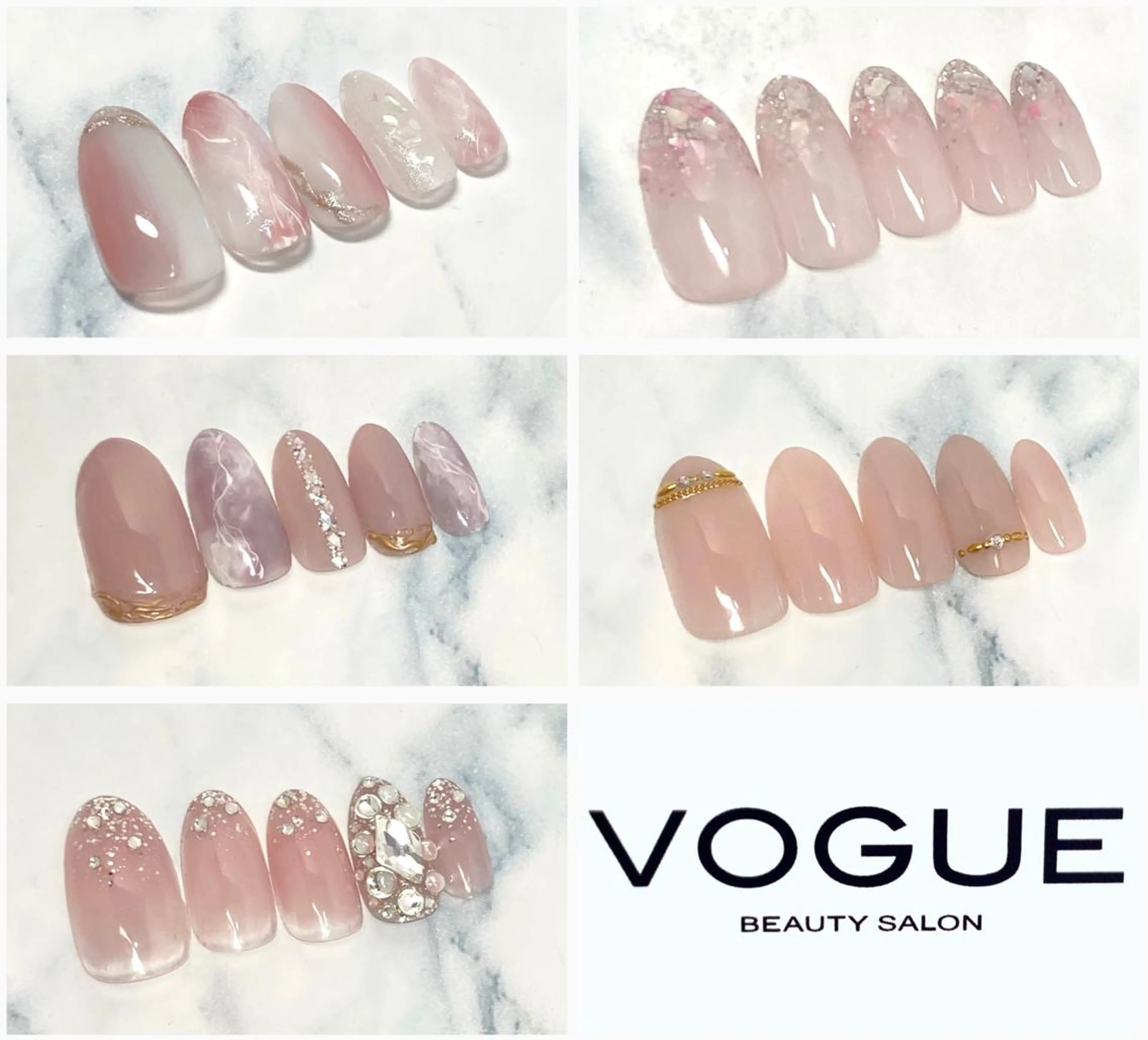 ネイル VOGUE ×SWANのネイルデザイン