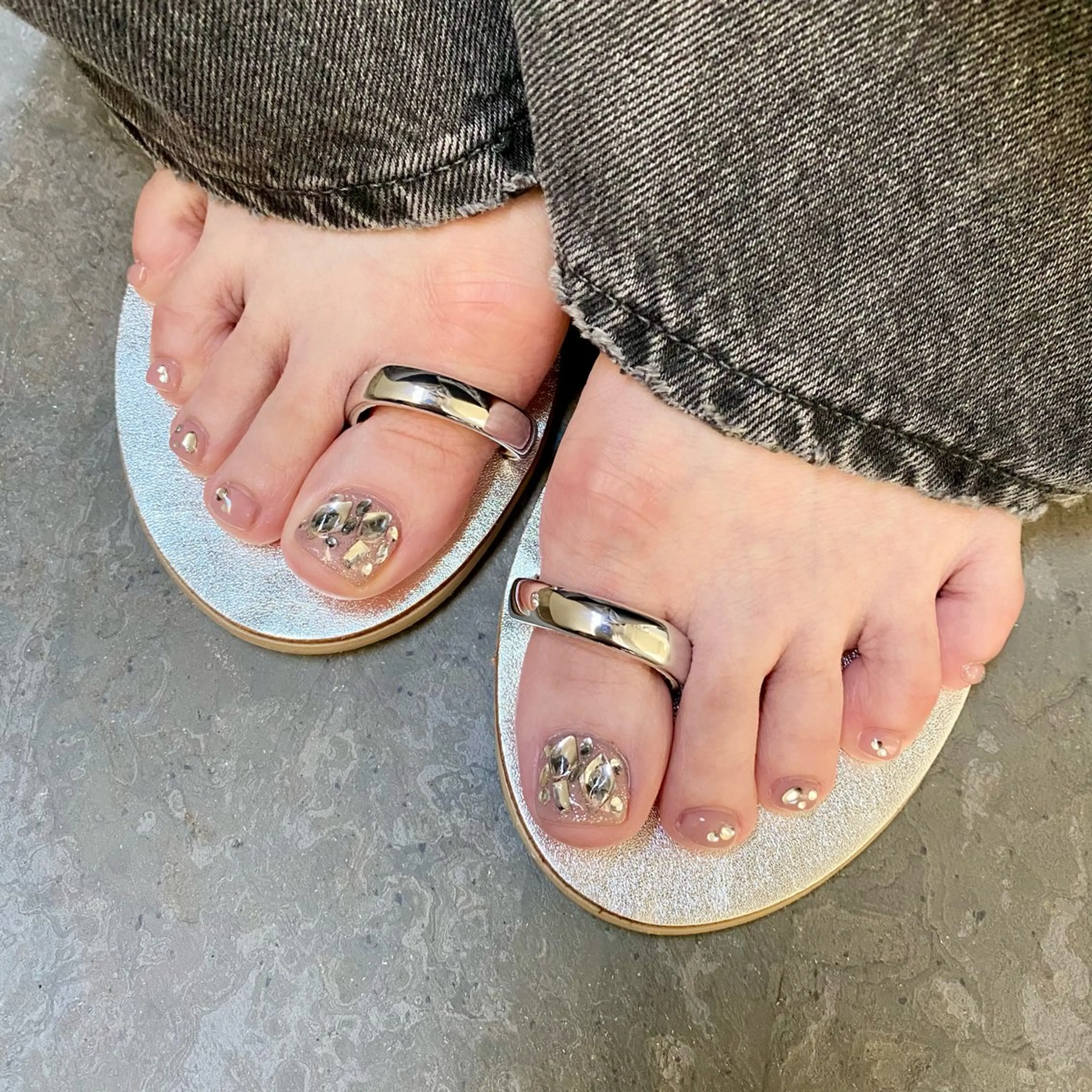 オフ込🩶フット持込デザインの写真