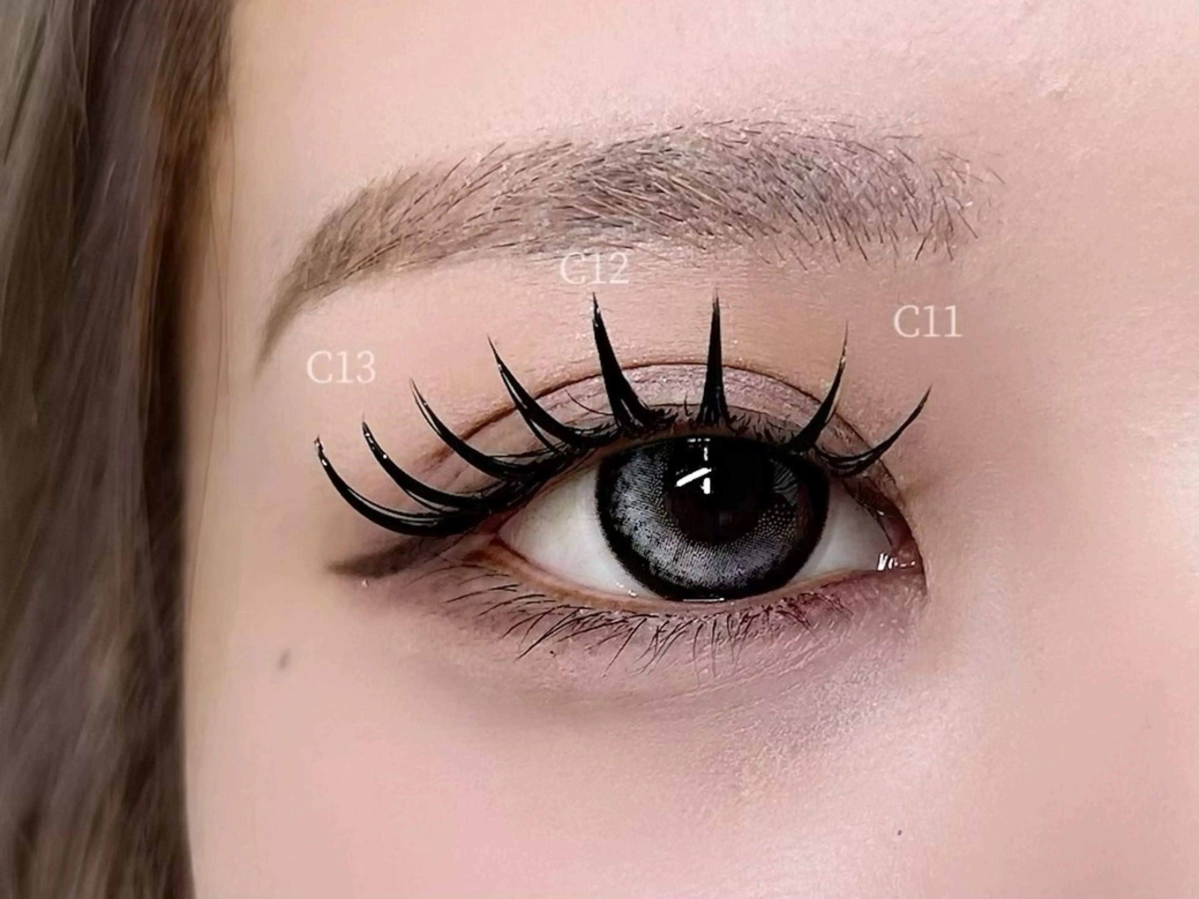 オフなし💜 韓国束感★ダブルフラットラッシュ60束💜付け足し🆗の写真