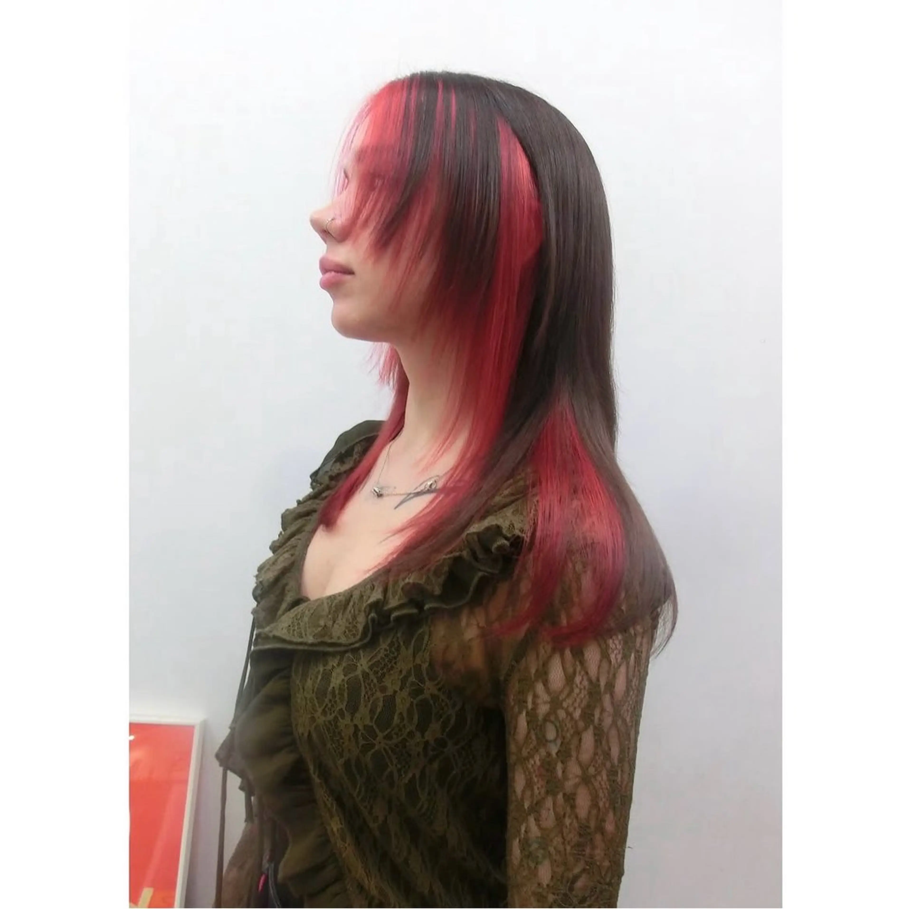 セミロング ヘアカラー トリートメント ヘアセット Kanna 神奈のヘアスタイル