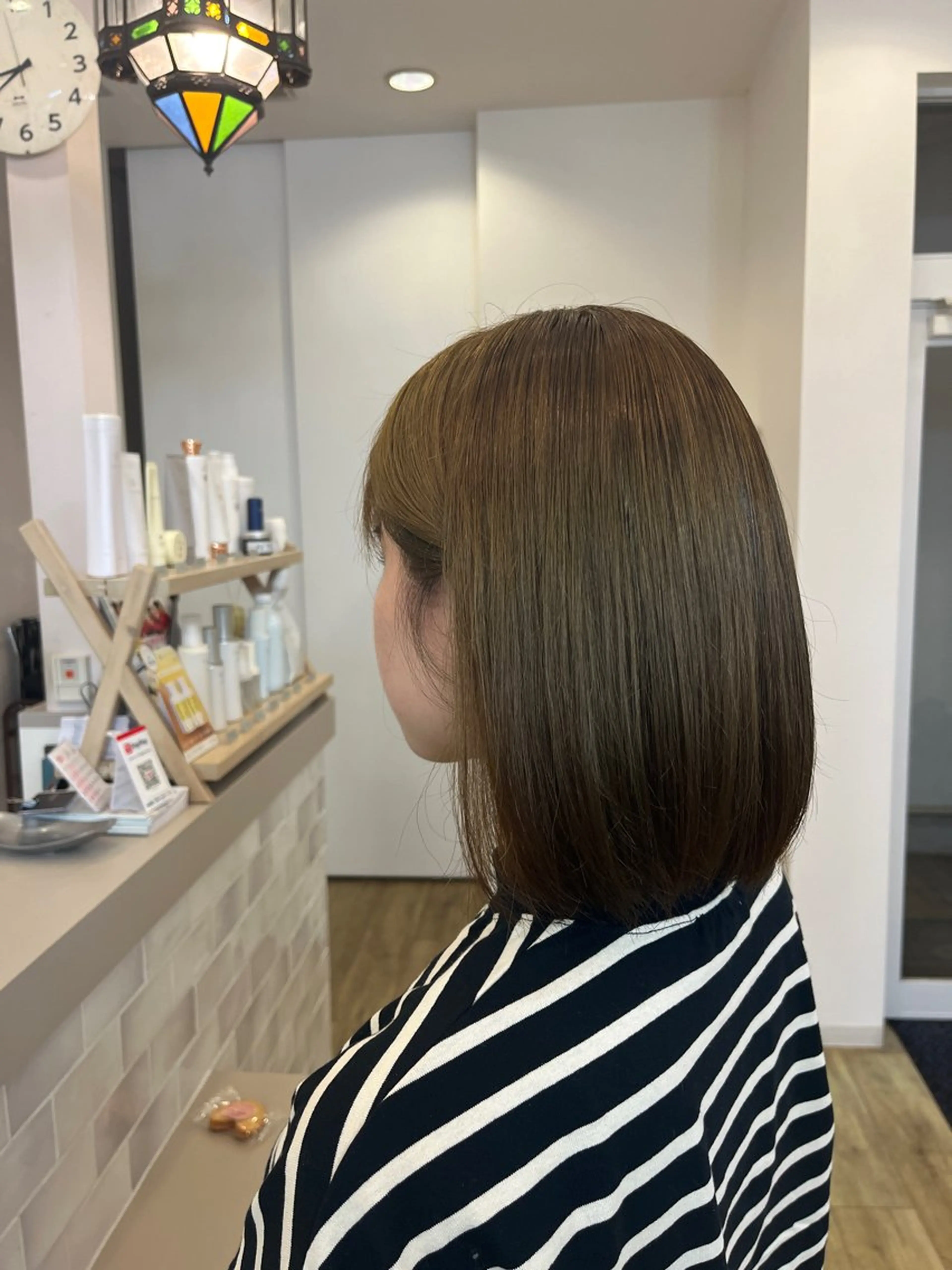 ミディアム 高村 りなのヘアスタイル
