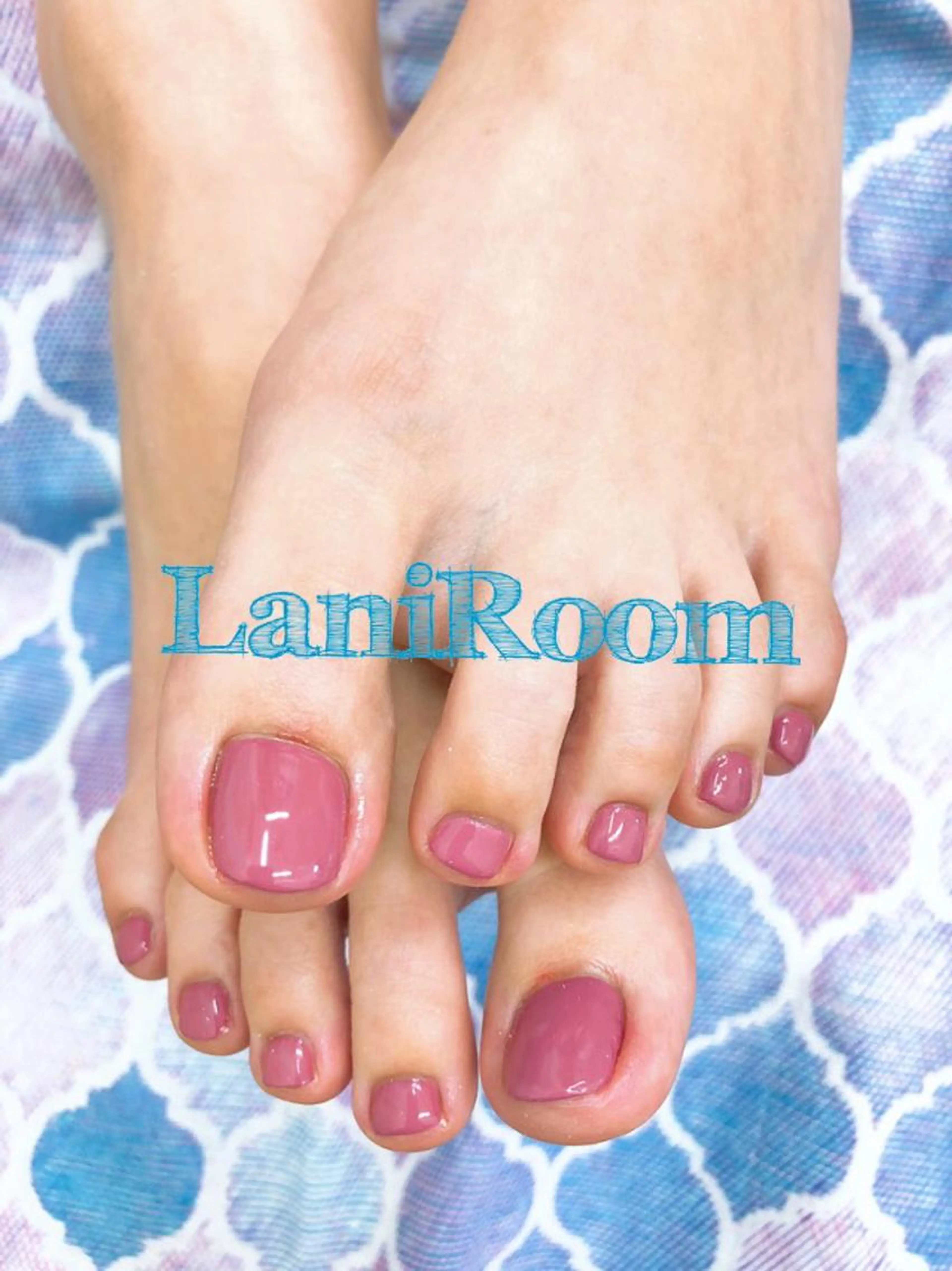 フットワンカラーネイルの写真