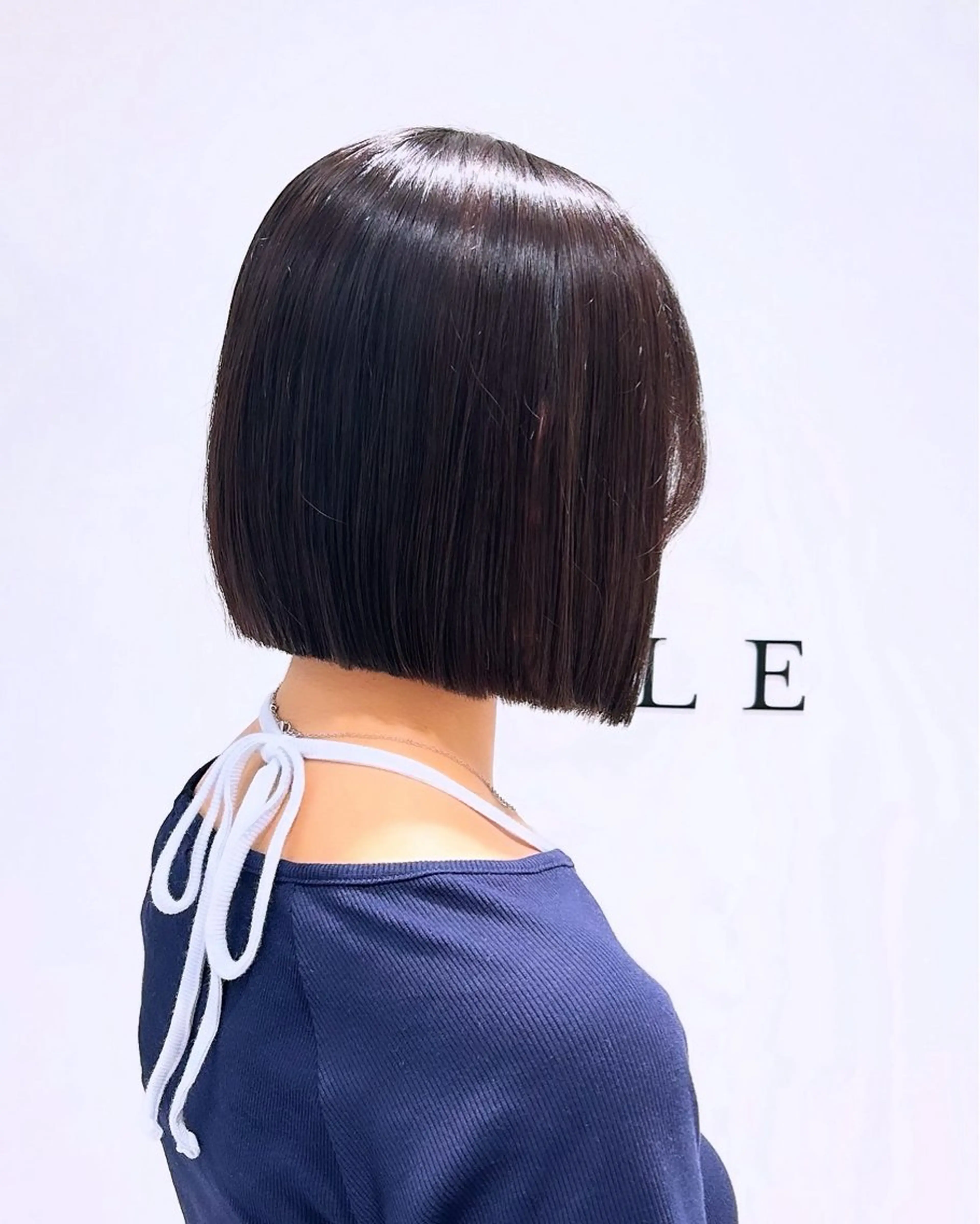 ショート 切りっぱなしボブ ボブ タッセルカット カット ヘアセット/ミニボブ /レイヤー 山田寛菜のヘアスタイル