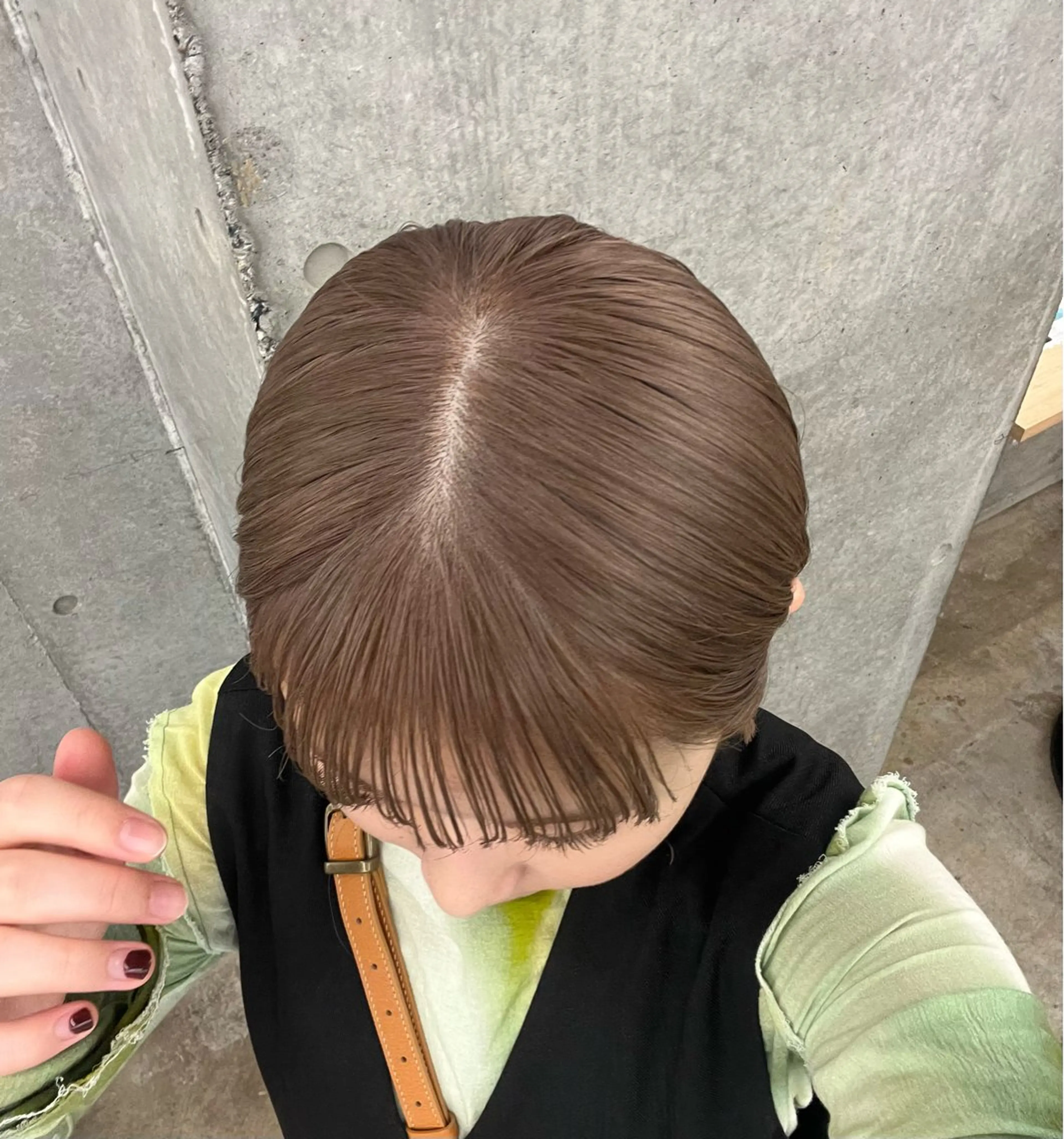 カラー 🥑🫧田實 紗和 ボブ/暖色カラー🩰のヘアスタイル