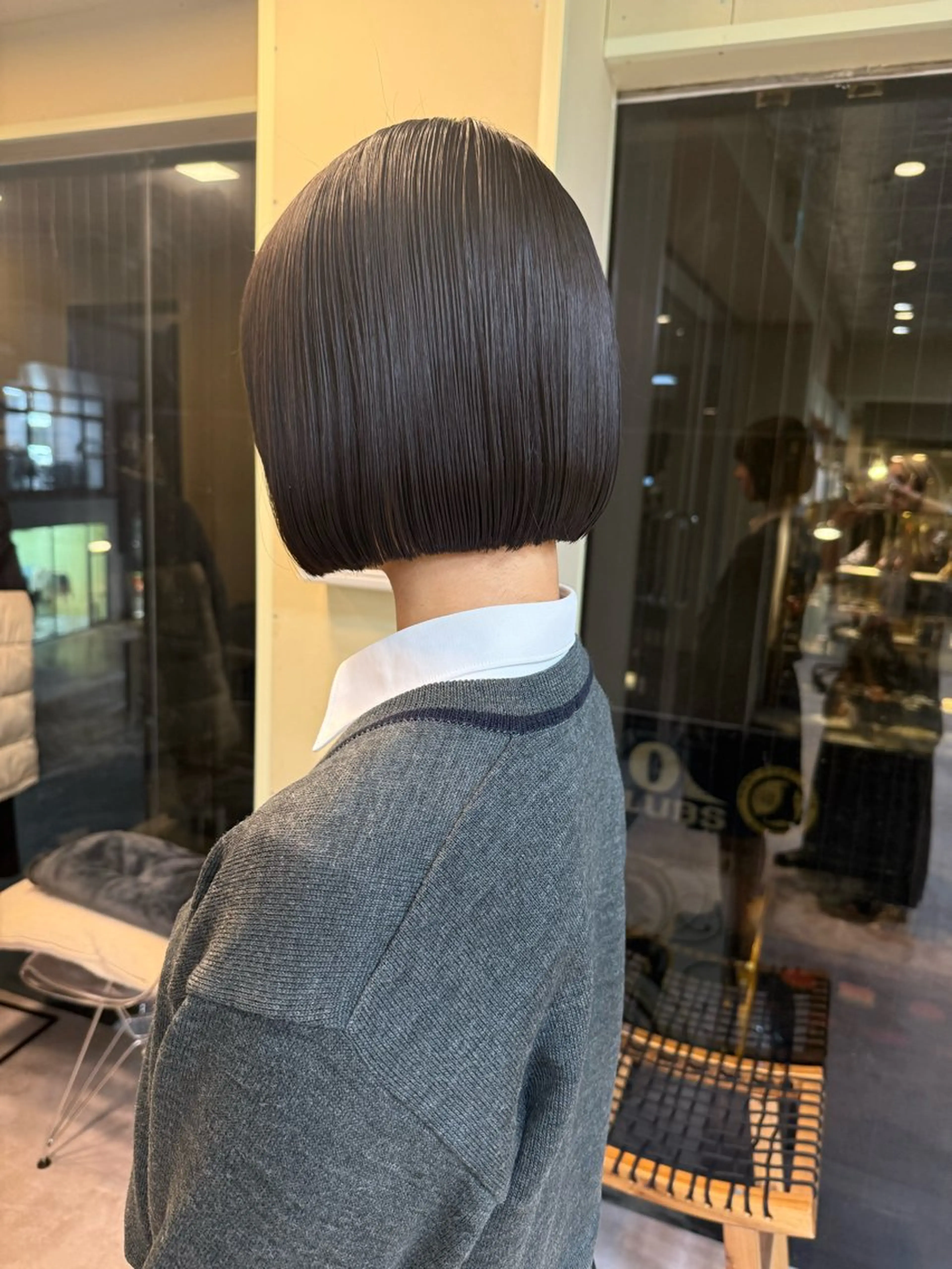 ショート カラー カット ヘアカラー トリートメント 伶風/ボブ/ ハッシュカットのヘアスタイル