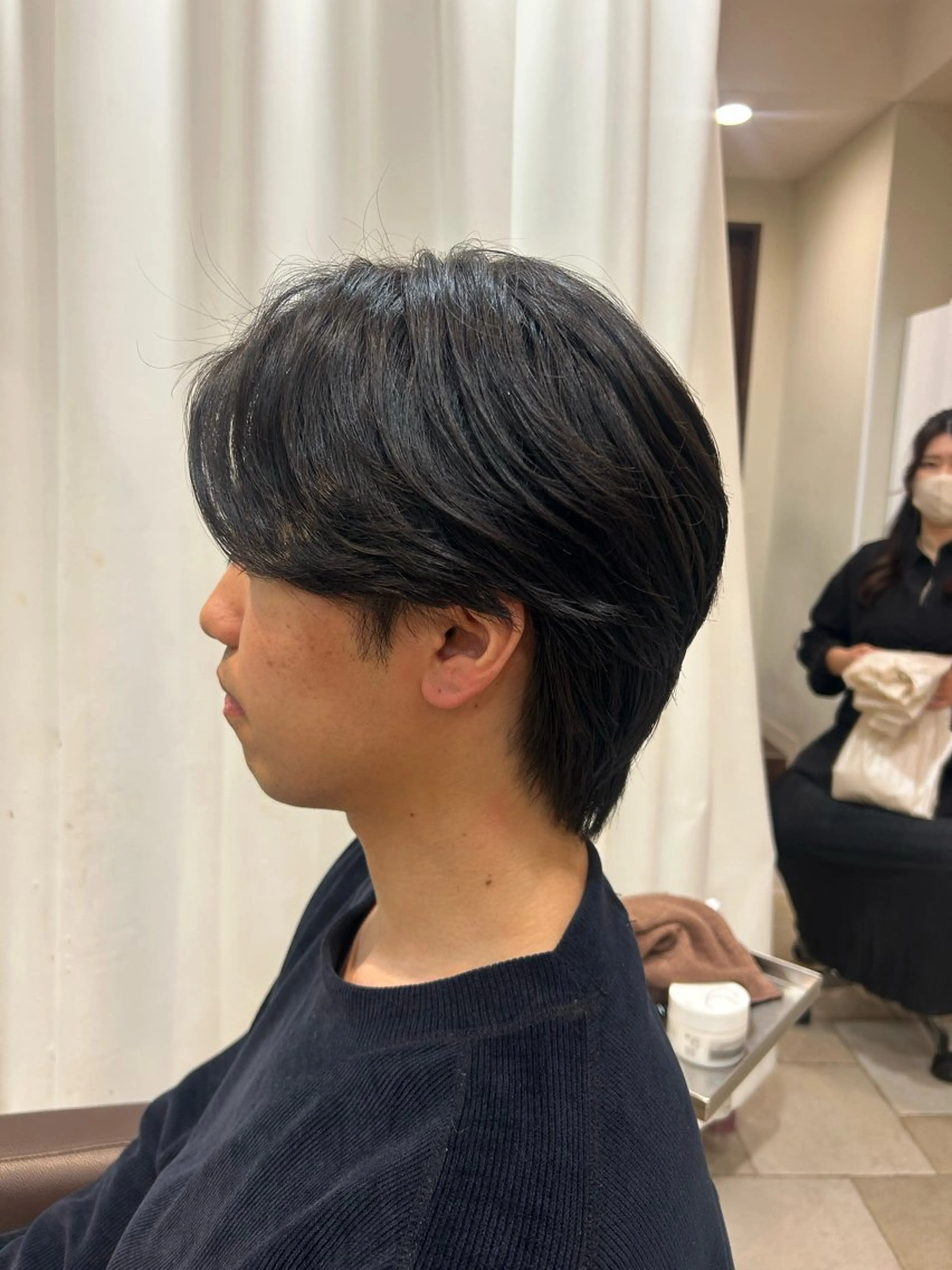 メンズ カット パーマ 脇野 真琴のヘアスタイル