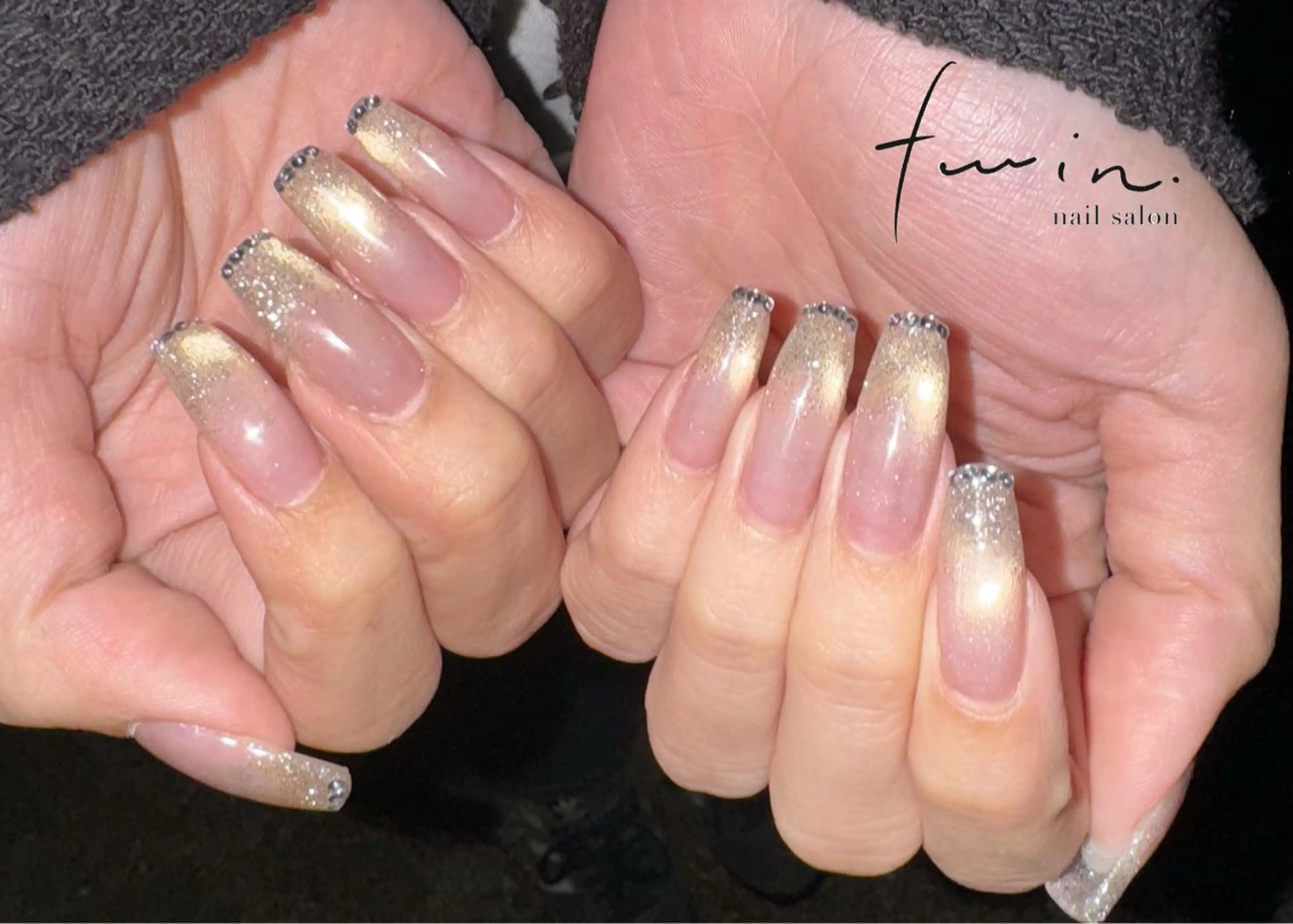 ネイル ハンドネイル twin.塩釜口店 rikoのネイルデザイン