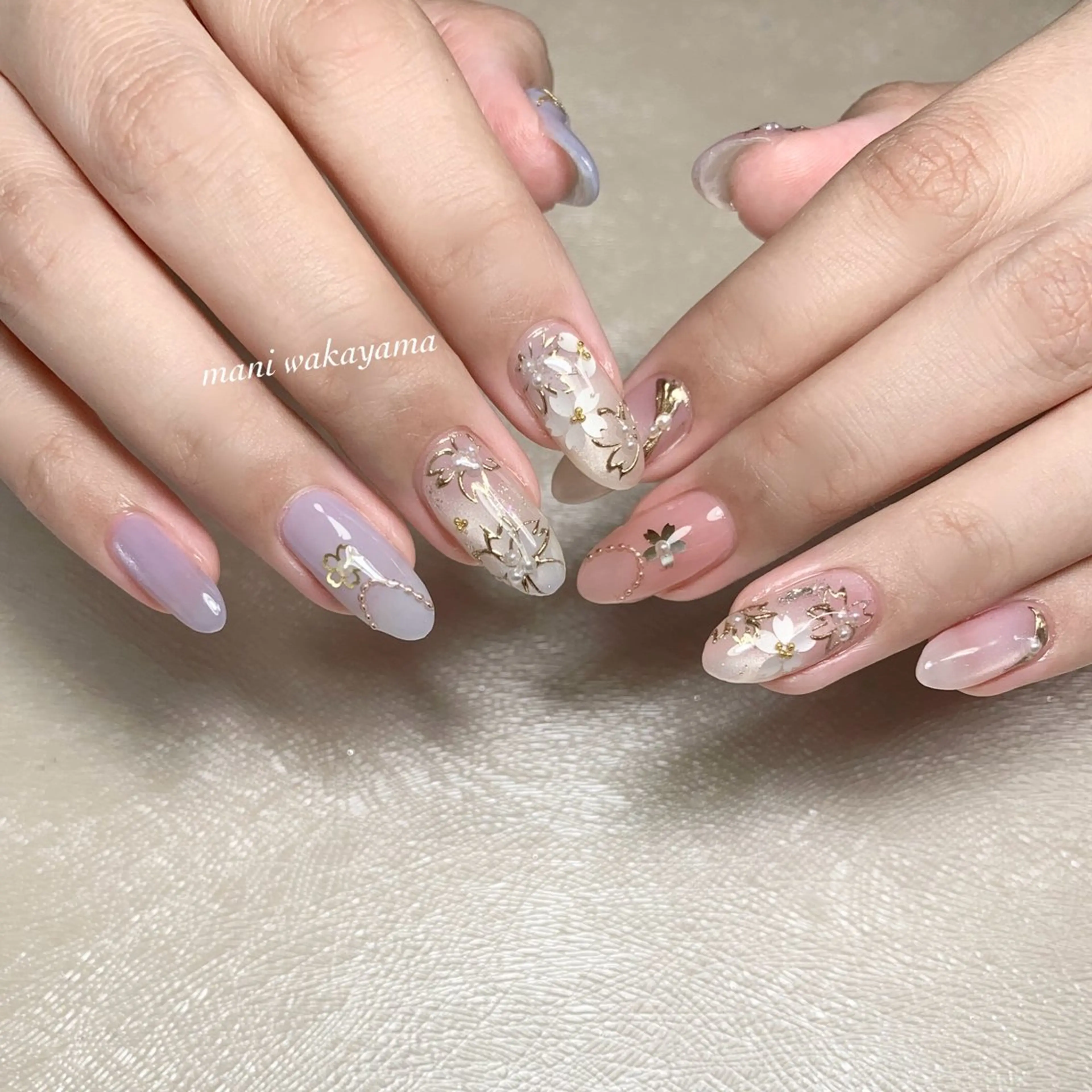 ロング 和歌浦ネイルサロン mani(マァニ)のネイルデザイン