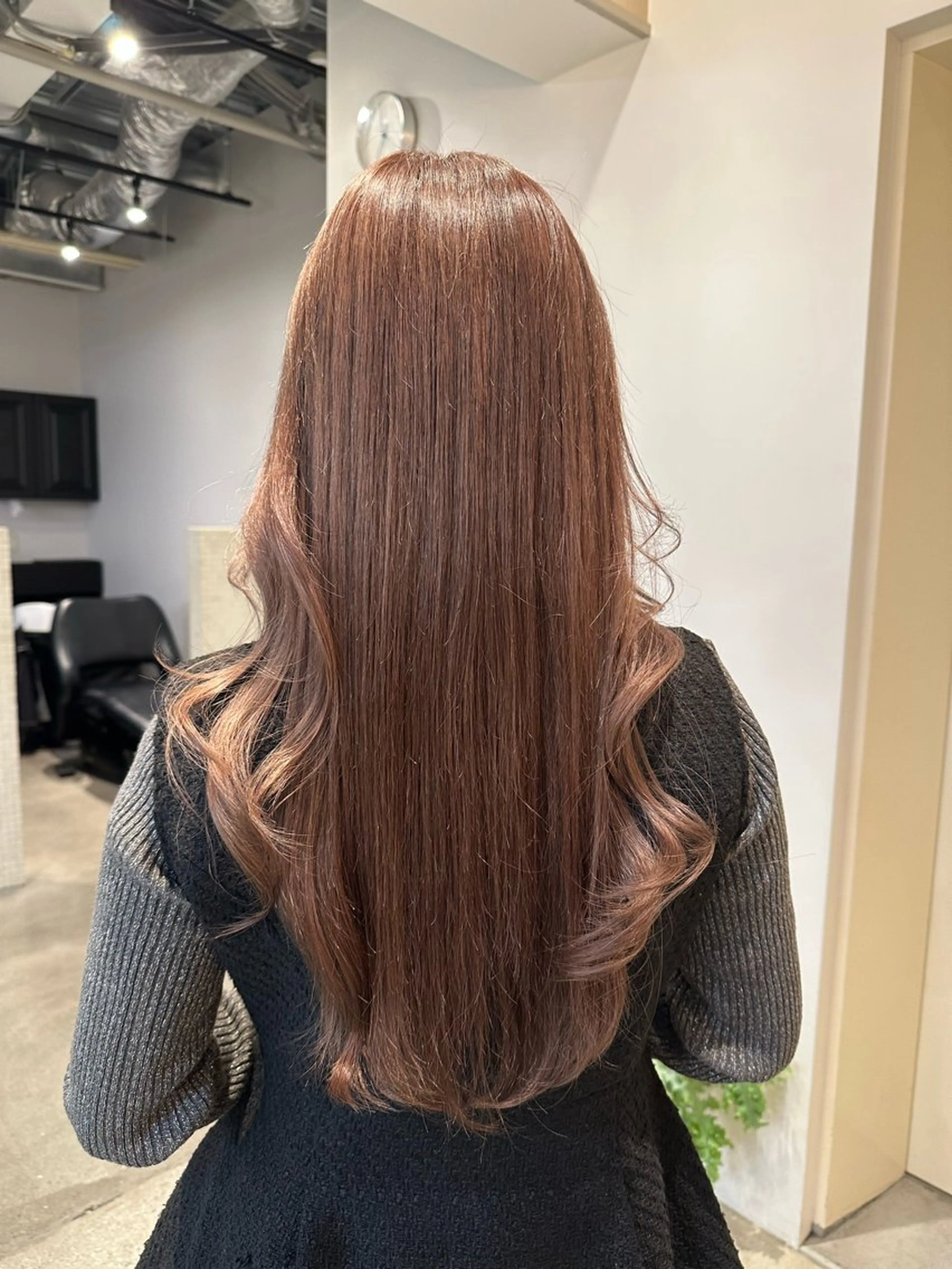 ロング カラー ブリーチ 🫧透明感カラー／ 💙安藤美海💙のヘアスタイル