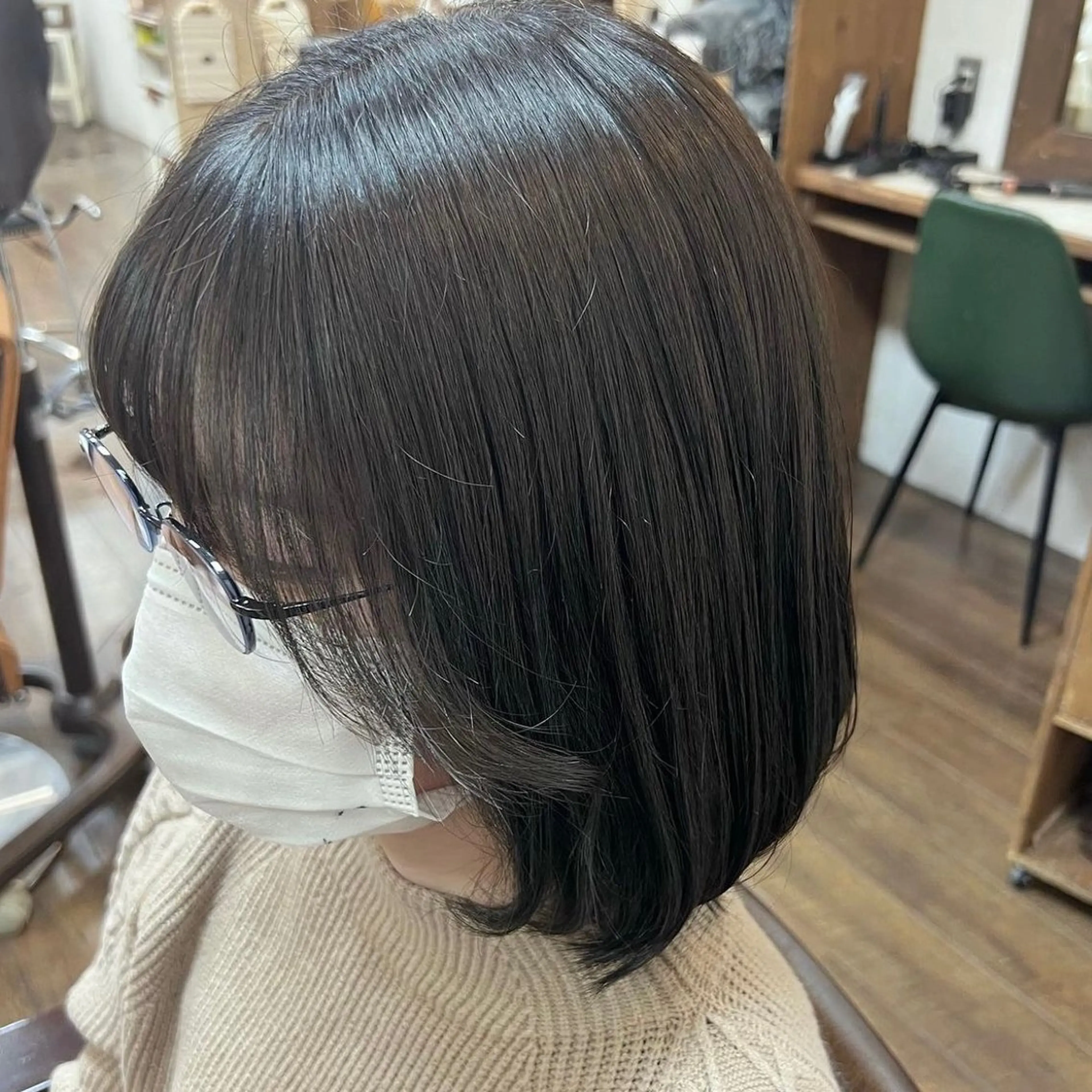 ショート カラー ブリーチ ブリーチなしカラー 平井/レイヤーカット /ハッシュカット🩰のヘアスタイル