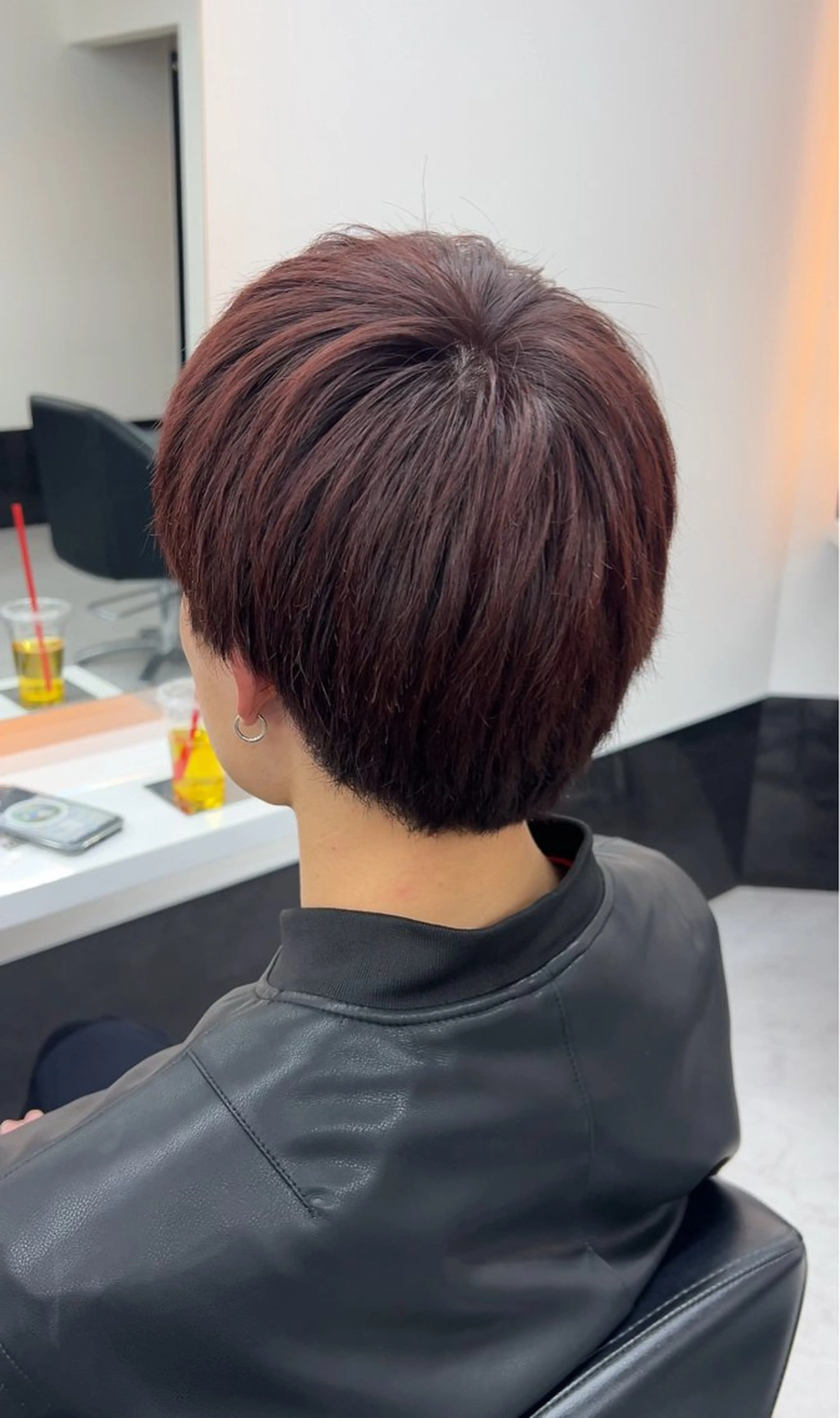 ショート カラー メンズ GRAN LUSSO 【MIHARU】のヘアスタイル