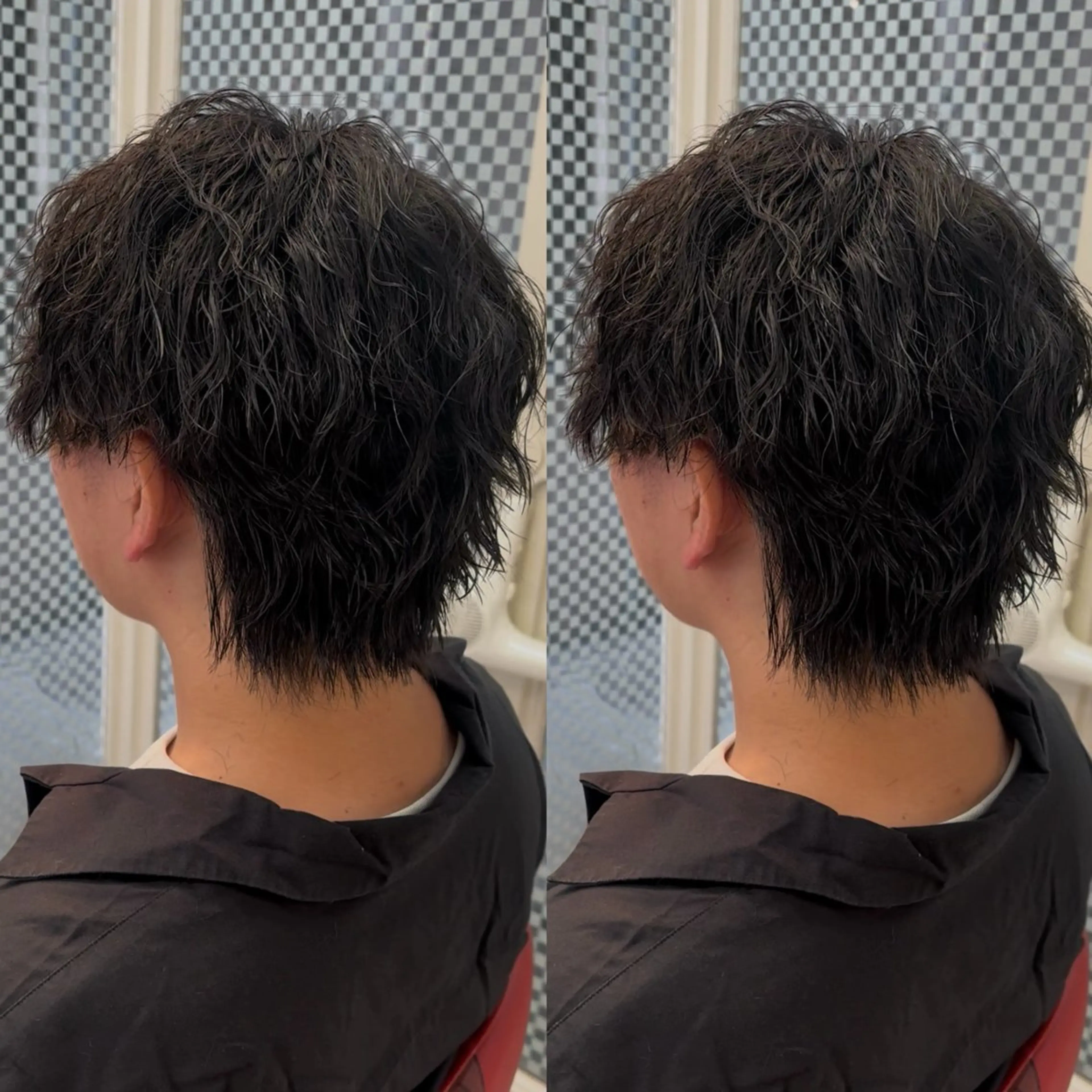 ミディアム パーマ メンズ 🌫️EARTH 【タツキ】🌫️のヘアスタイル