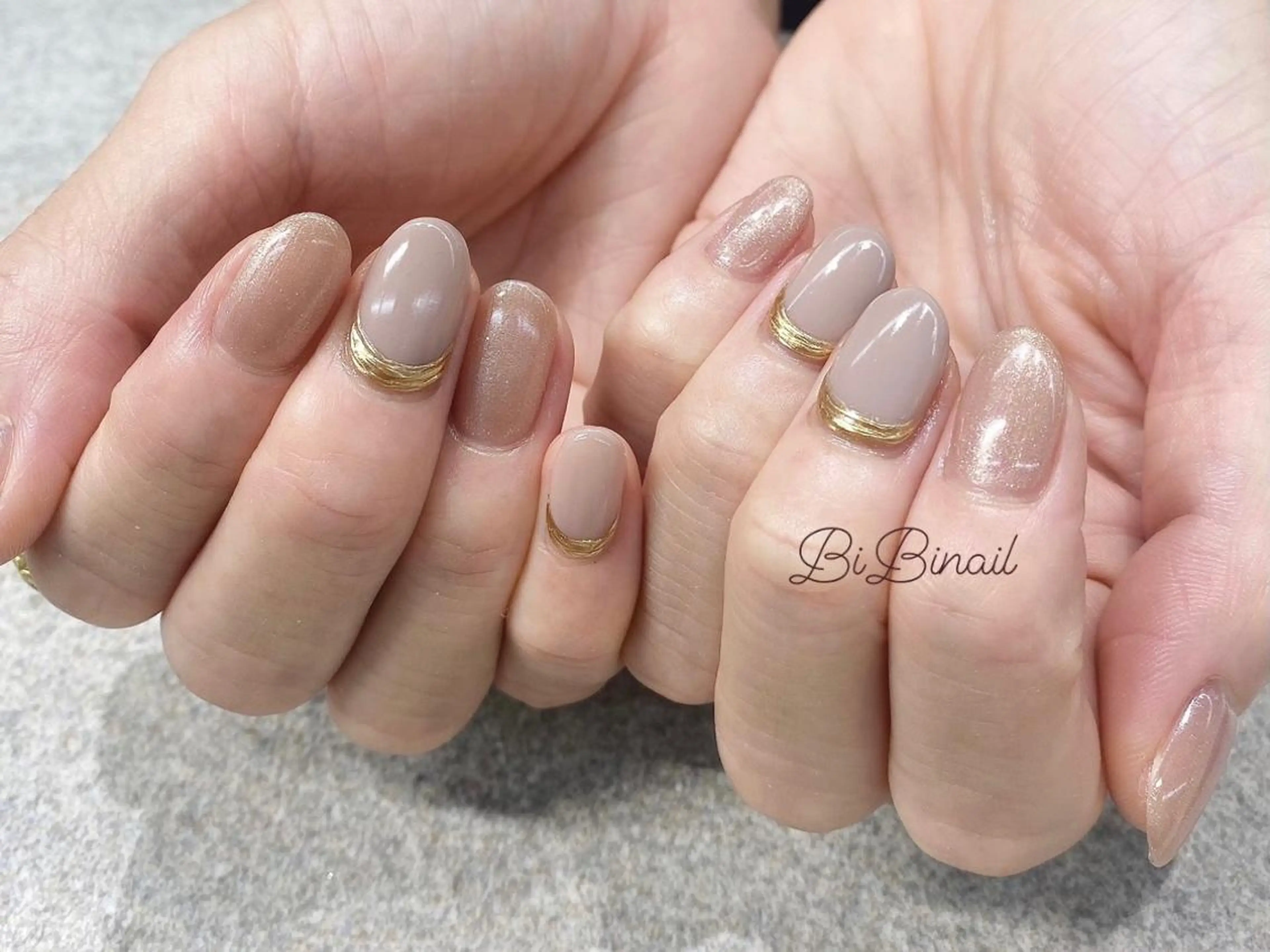 ネイル ジェルネイル ハンドネイル purple hair design所属・Sumi Tomoのネイルデザイン