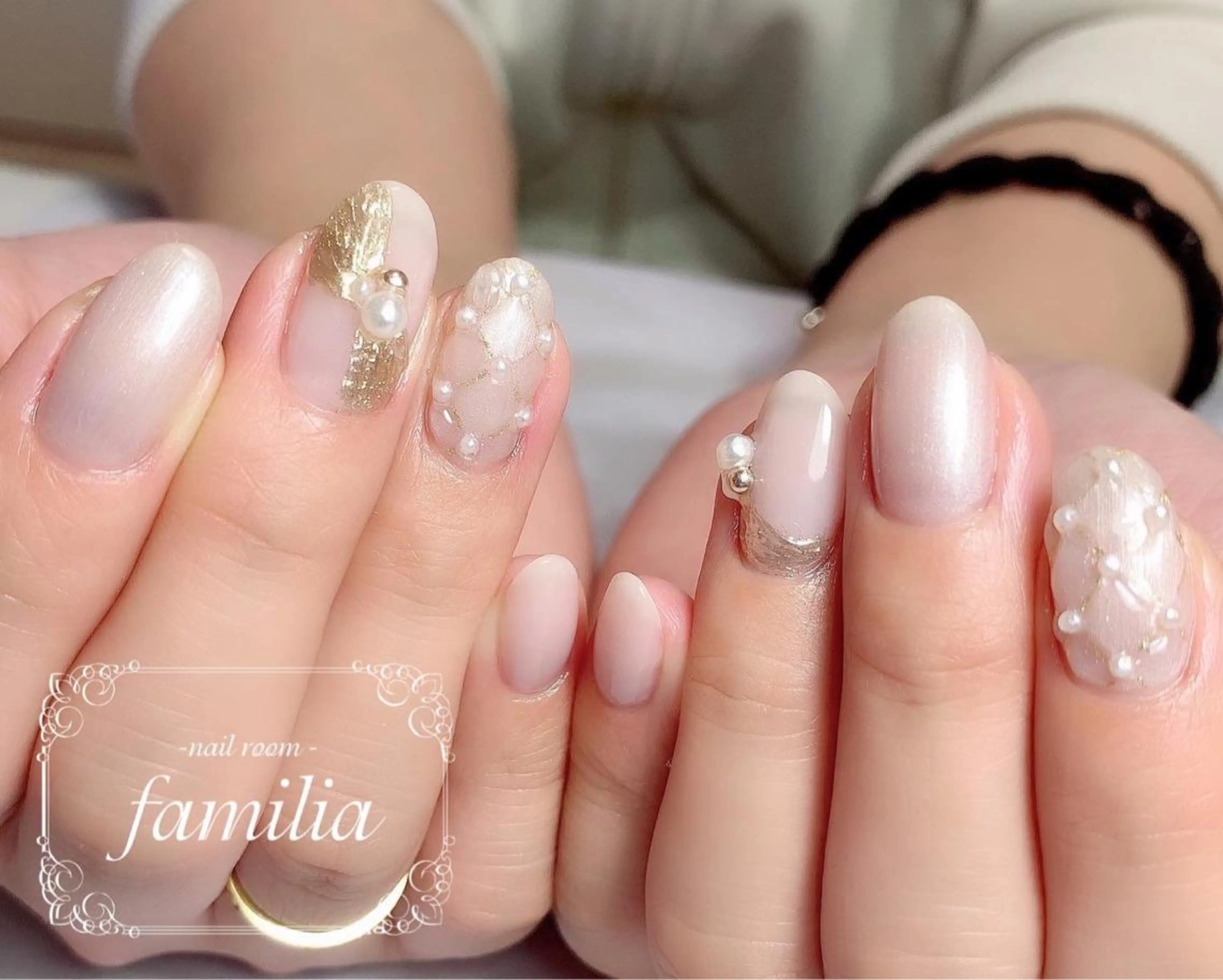 ネイル ハンドネイル -nailroom- familiaのネイルデザイン