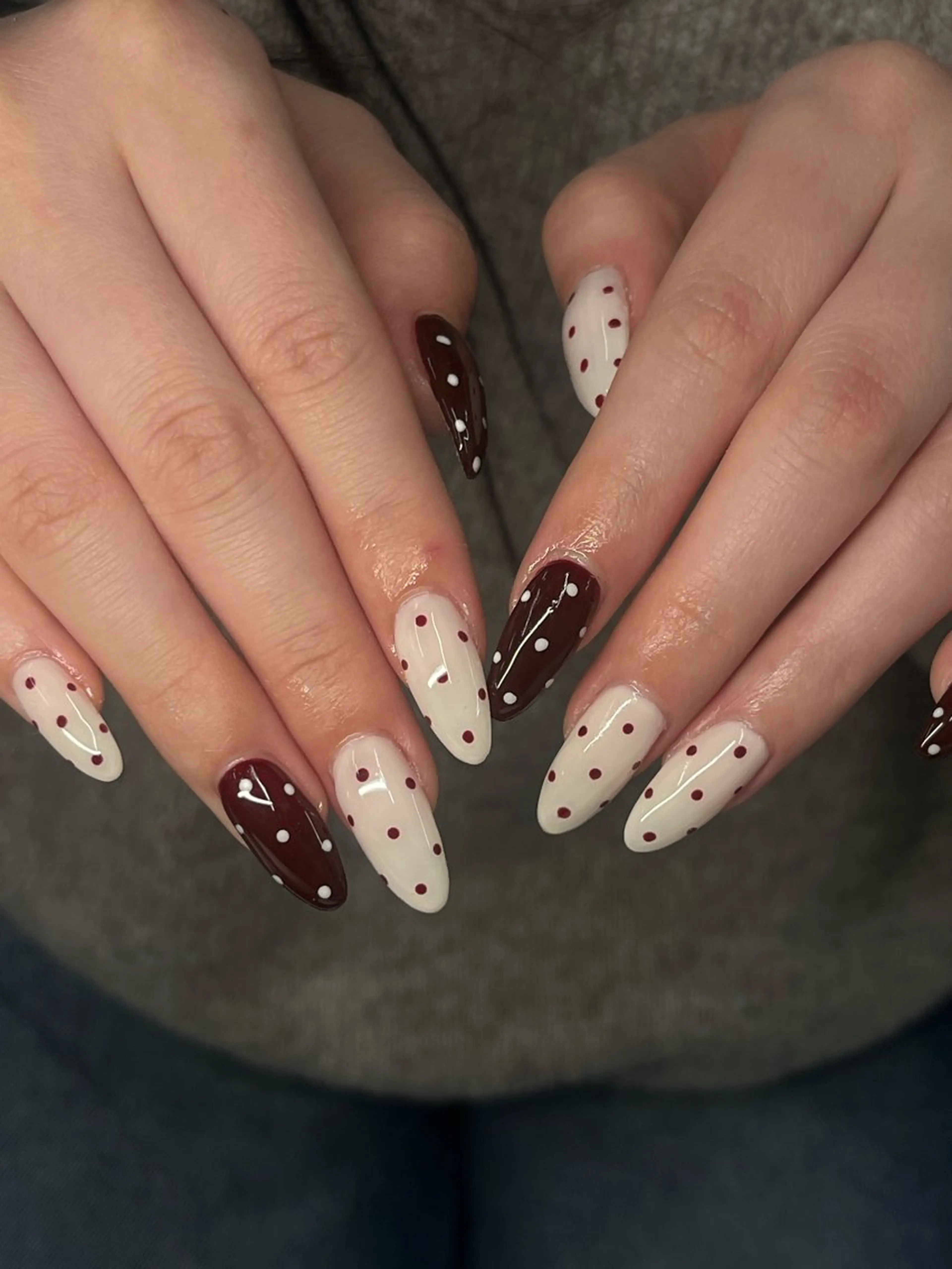 ネイル ドット ハンドネイル schon 🎀saraのネイルデザイン