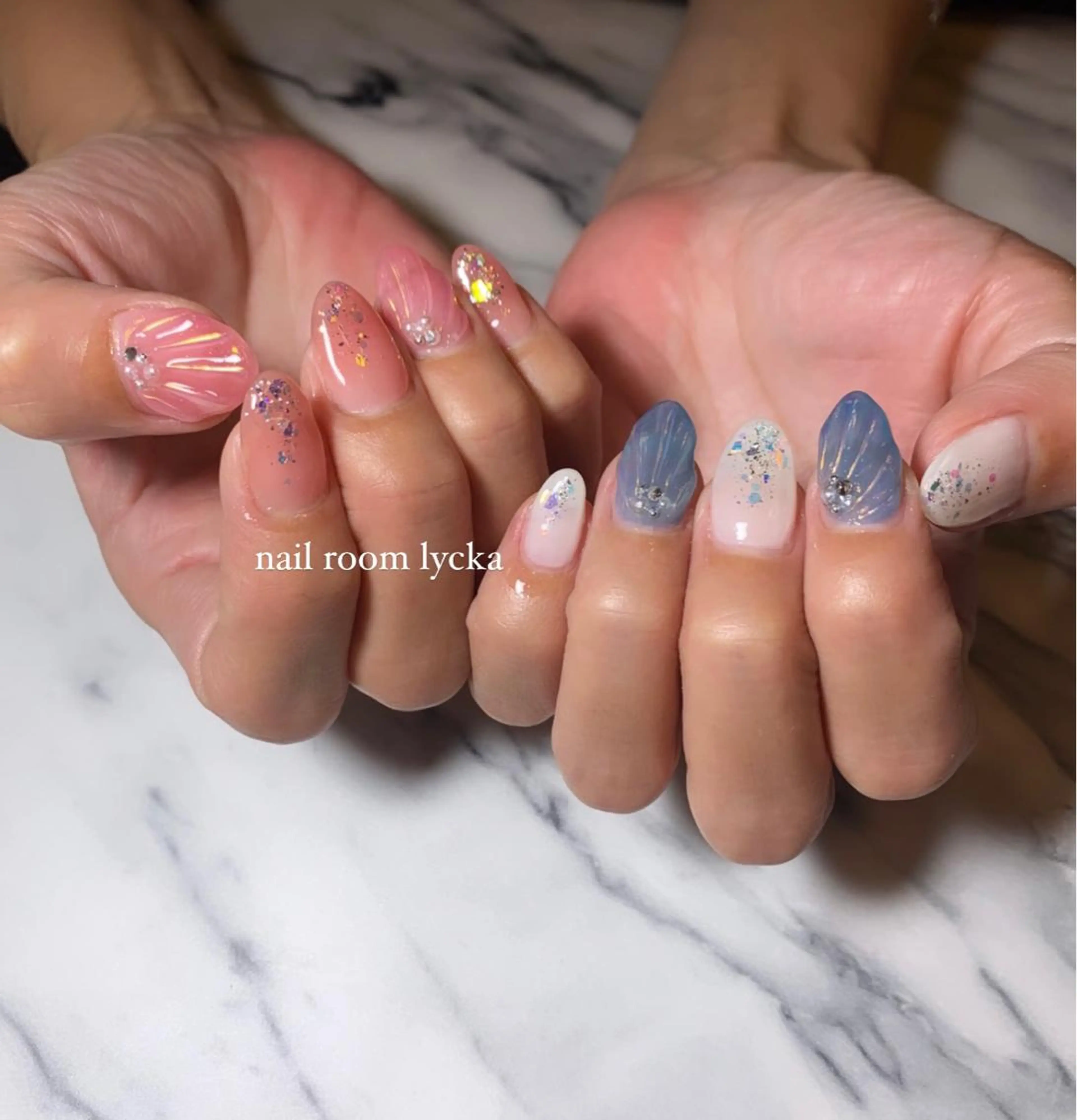 ネイル ﾈｲﾙﾙｰﾑﾘｯｶ 𝐦𝐚𝐲𝐮のネイルデザイン