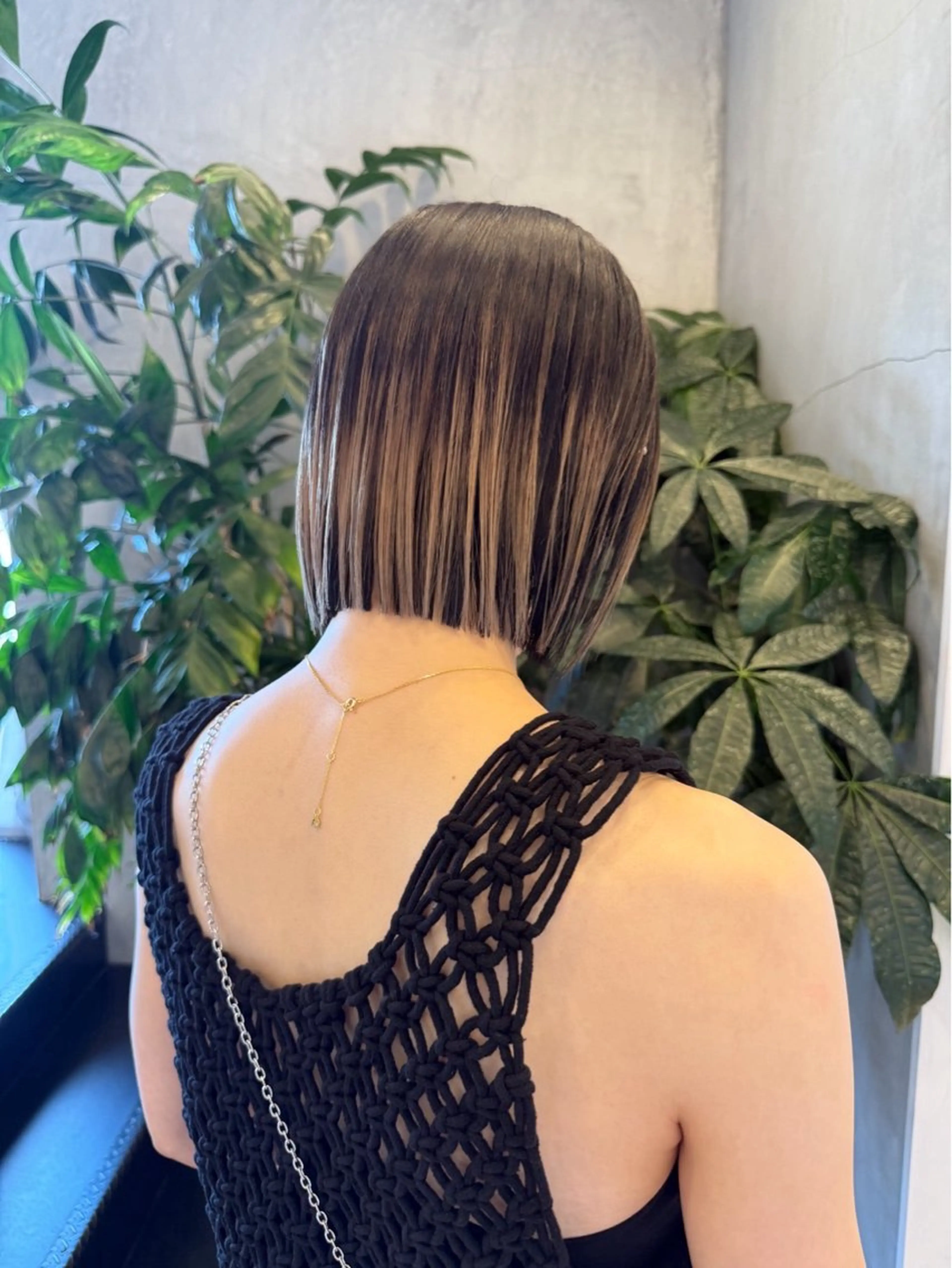 ショート カラー ヘアカラー トリートメント ボブ/透明感カラー 長岡/三浦めい🌟のヘアスタイル