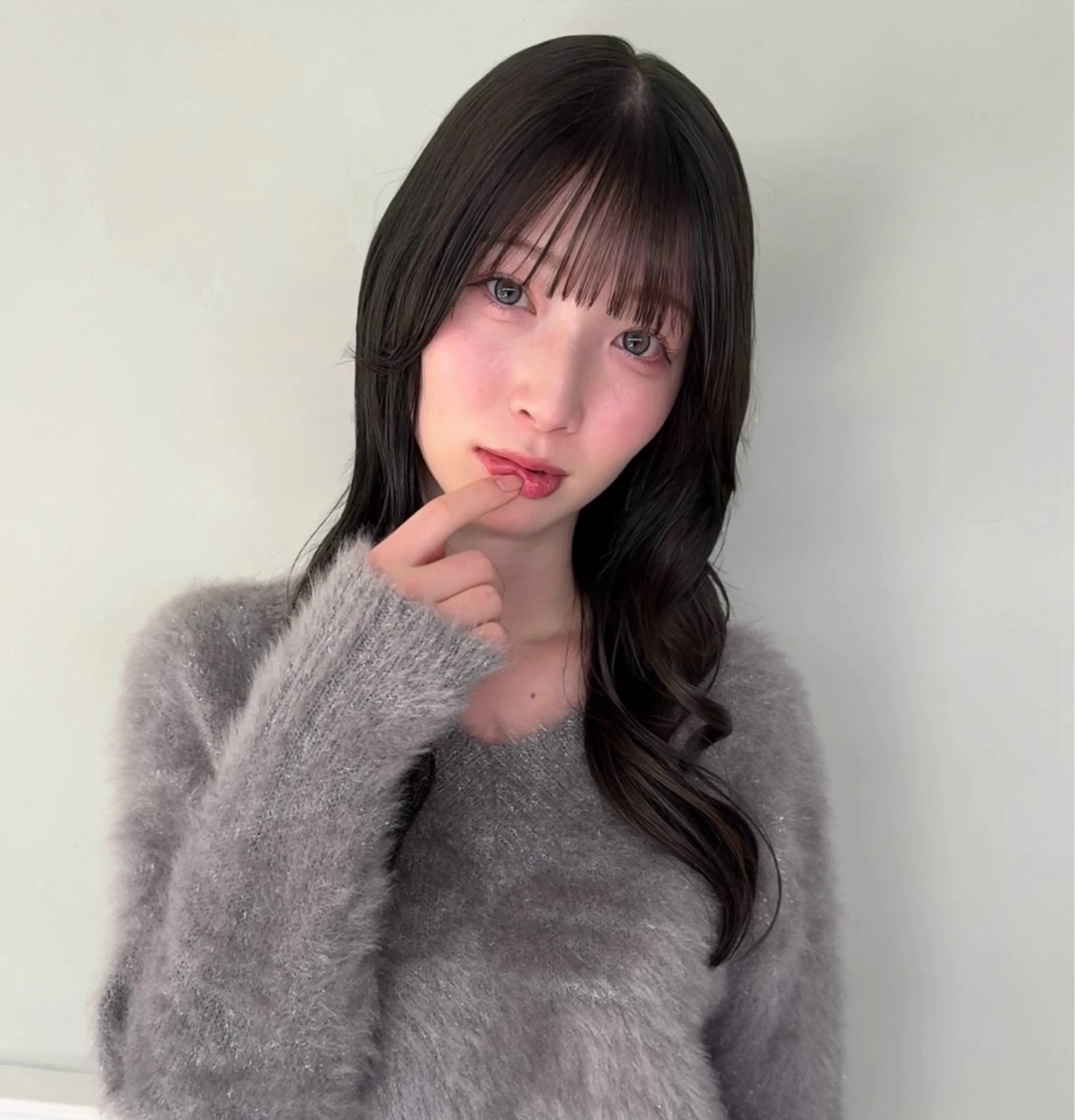 🥉 【似合わせ】カット+透明感ツヤカラー🤍✨毛先だけ整えたい！やこんなカットがしたい！などDMでご相談ください🥀の写真