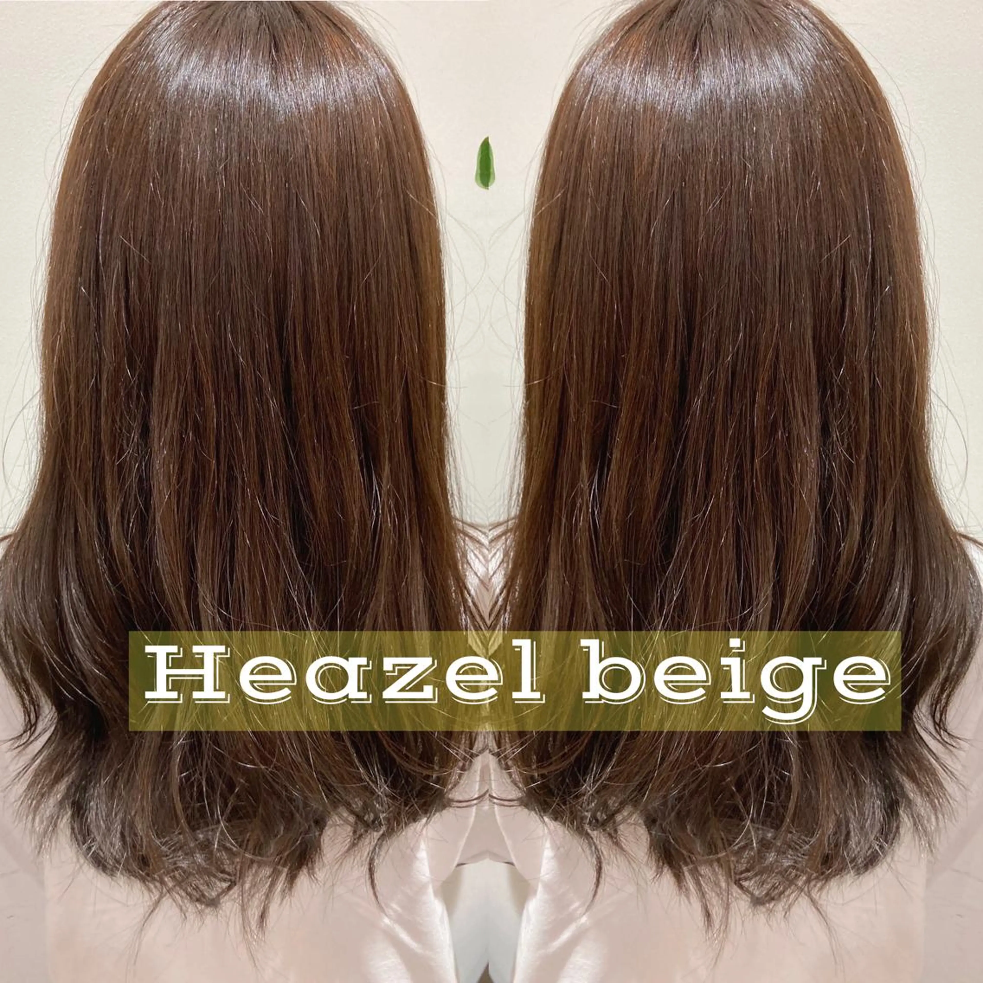 セミロング カラー 🌈 YUUNA🌈のヘアスタイル