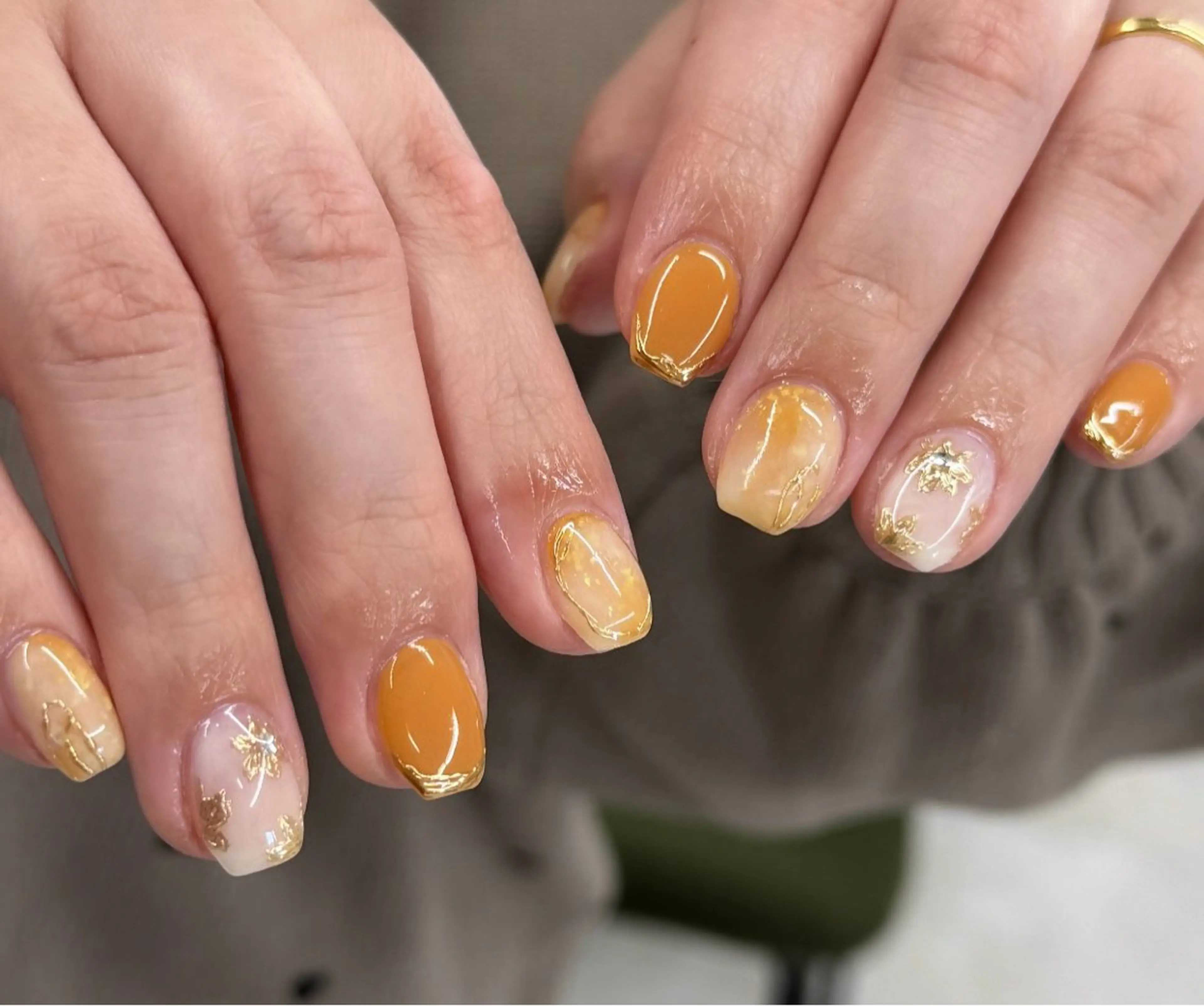 ネイル ニュアンスネイル Ihoji Hotaruのネイルデザイン