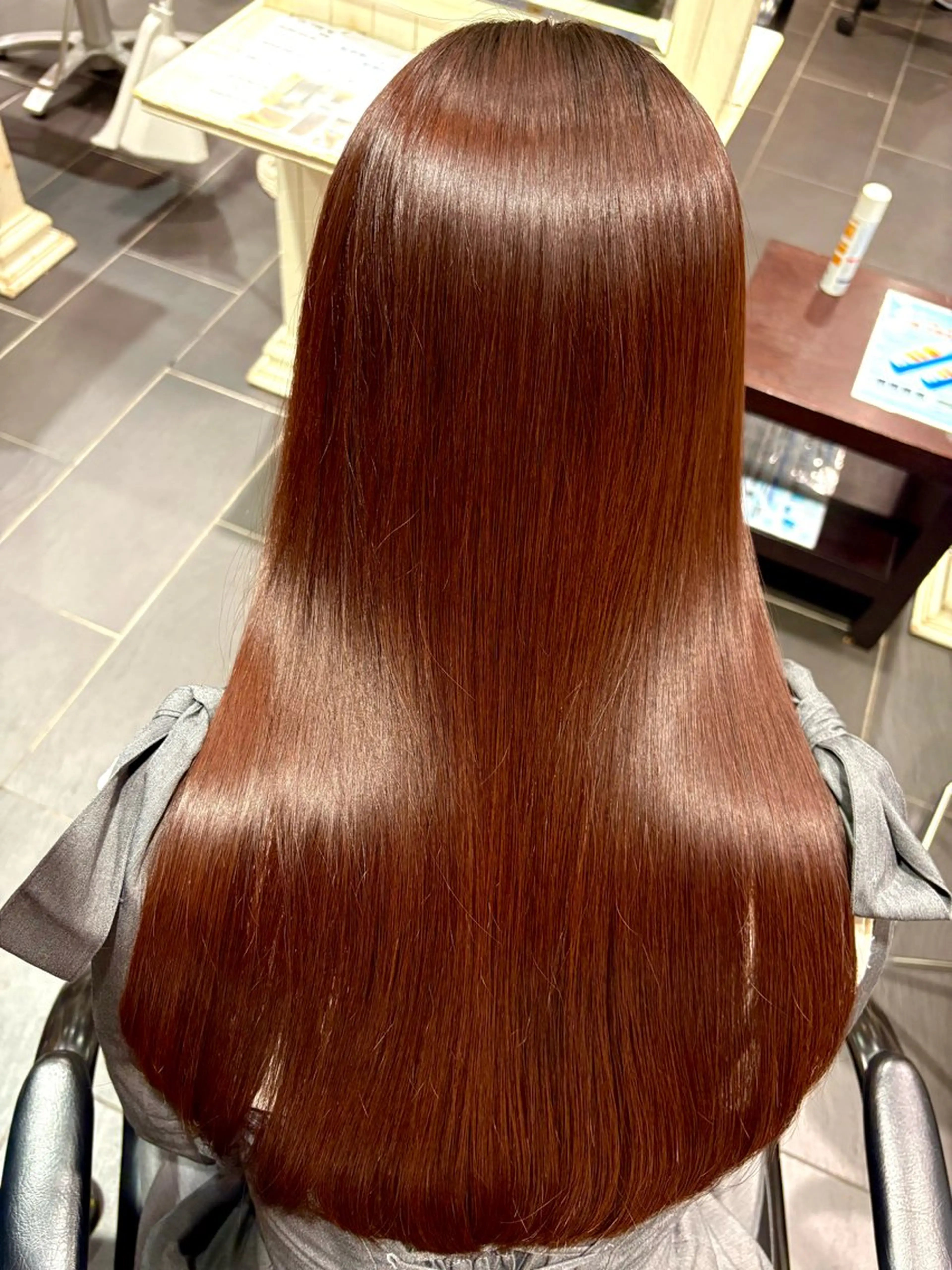 ロング くせ毛 縮毛矯正 HAIR  JENNY所属・荒川 賢人のヘアスタイル