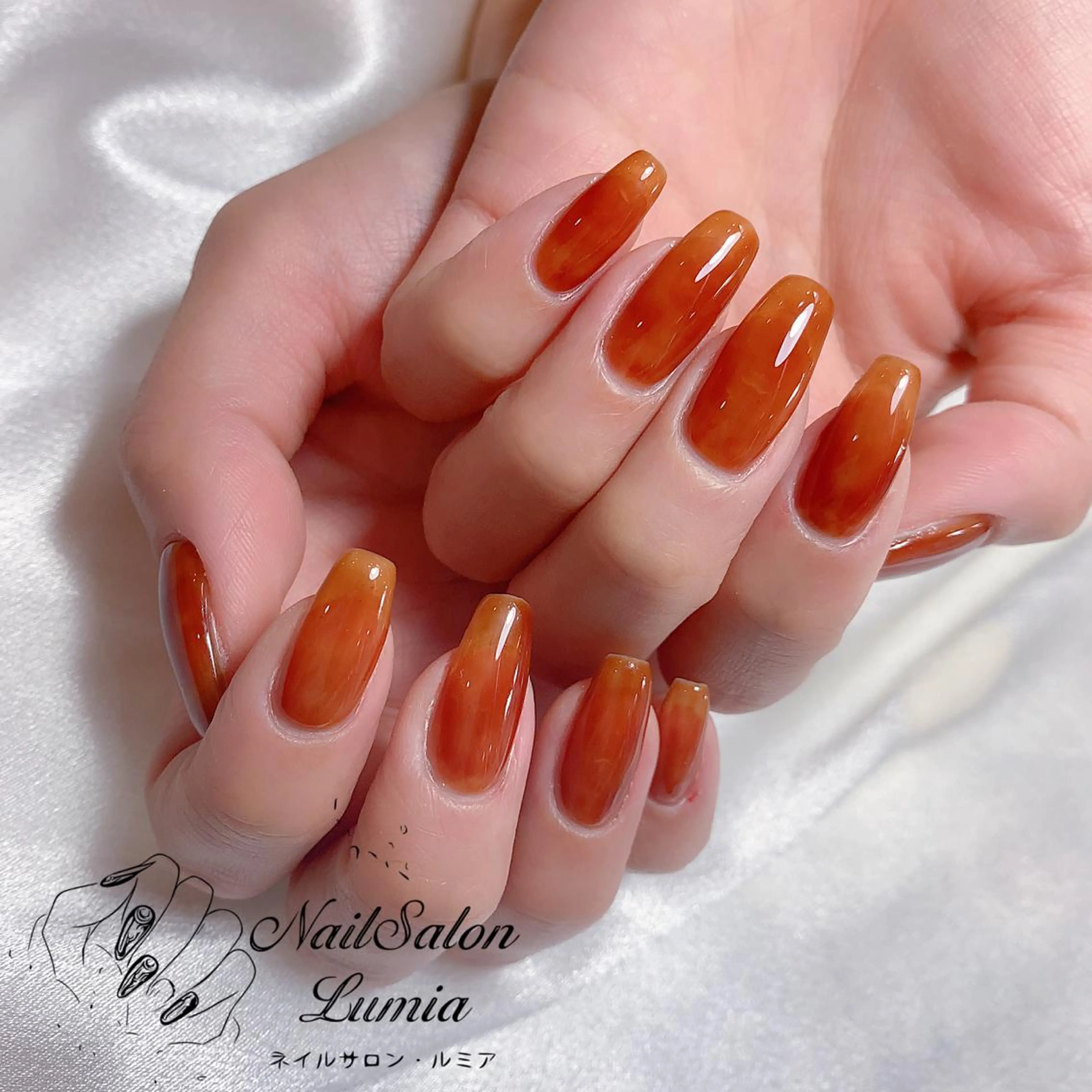 ネイル ハンドネイル ネイルサロン ルミア Lumia 店長のネイルデザイン