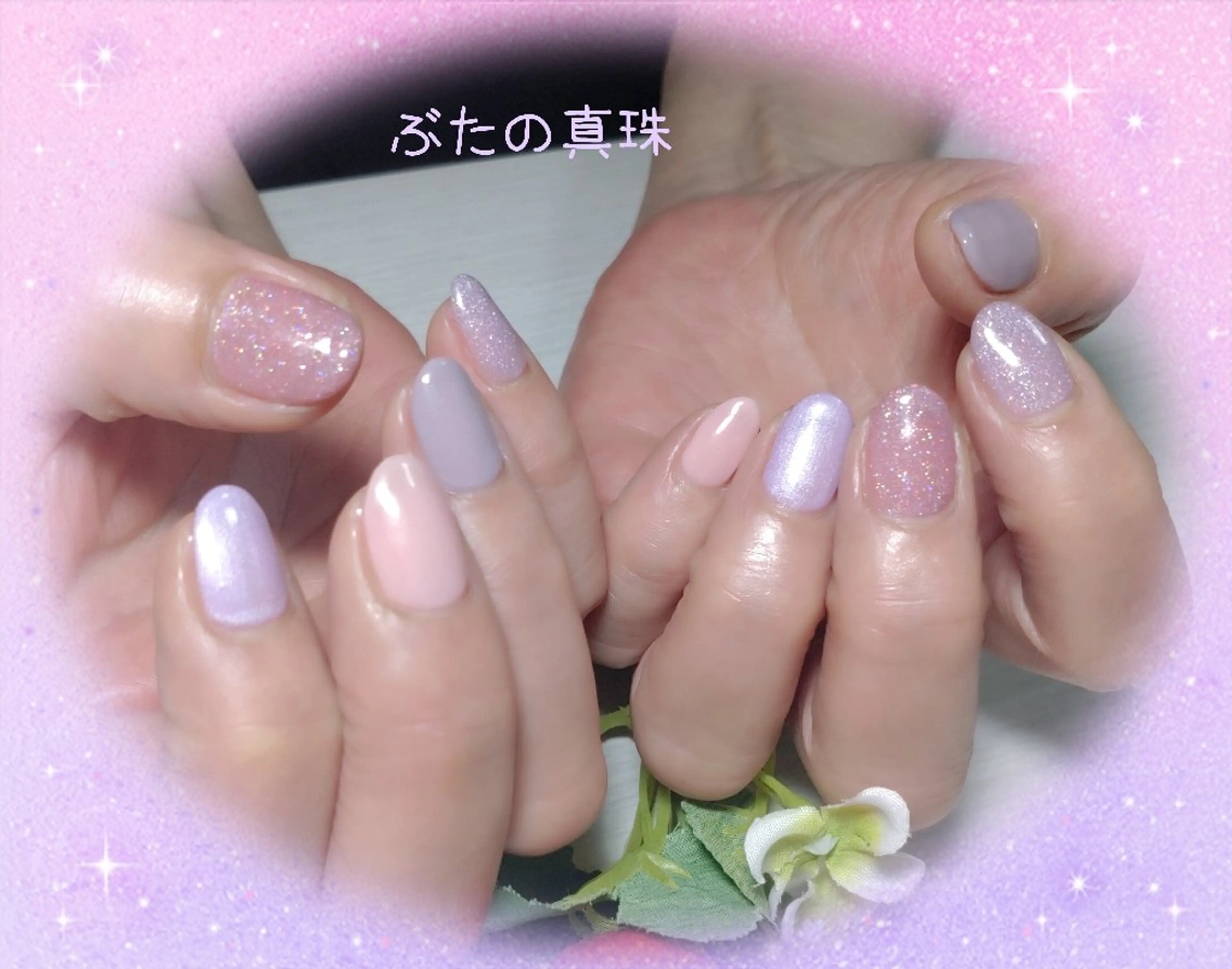 ネイル ワンカラーネイル ハンドネイル 林 珠里のネイルデザイン